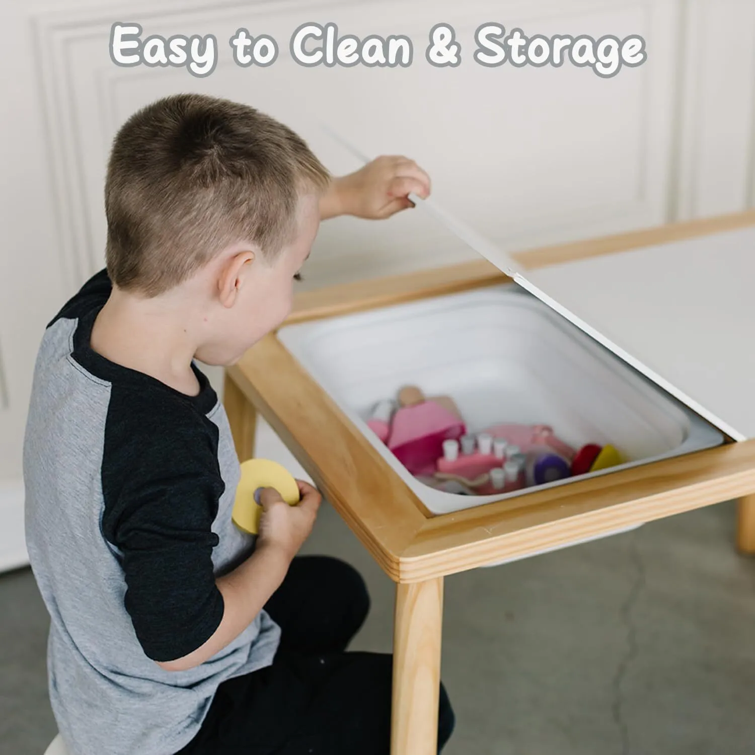Children's indoor sand play sensory table - XBQDD