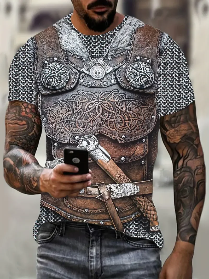 3D Printed Casual Tee - XBQDD