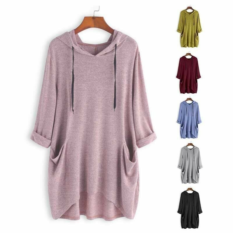 Casual Comfy Pocket Hoodie - XBQDD