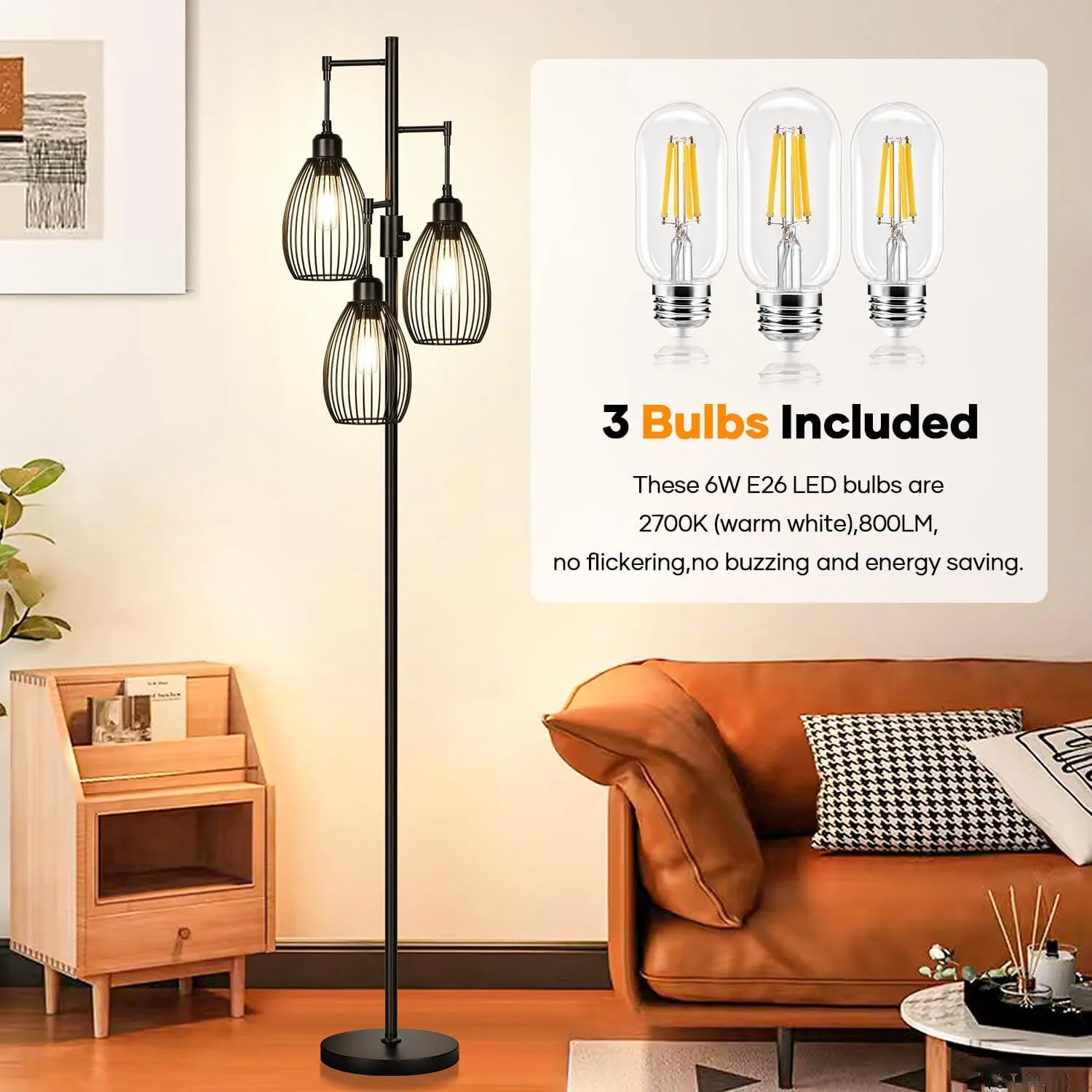 Dimmable floor lamp - XBQDD