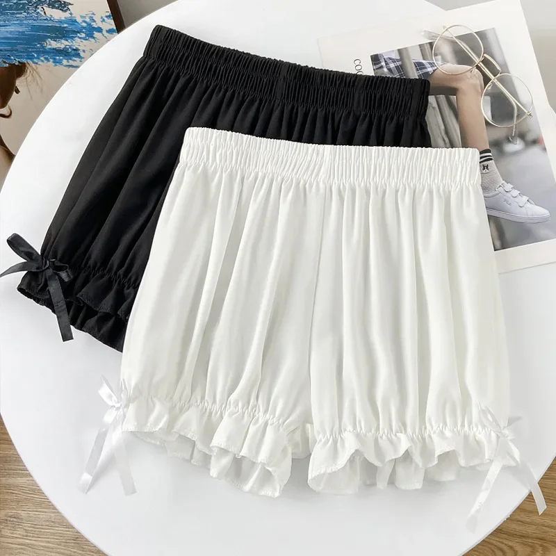 Silky Ruffle Bloomers Short - XBQDD