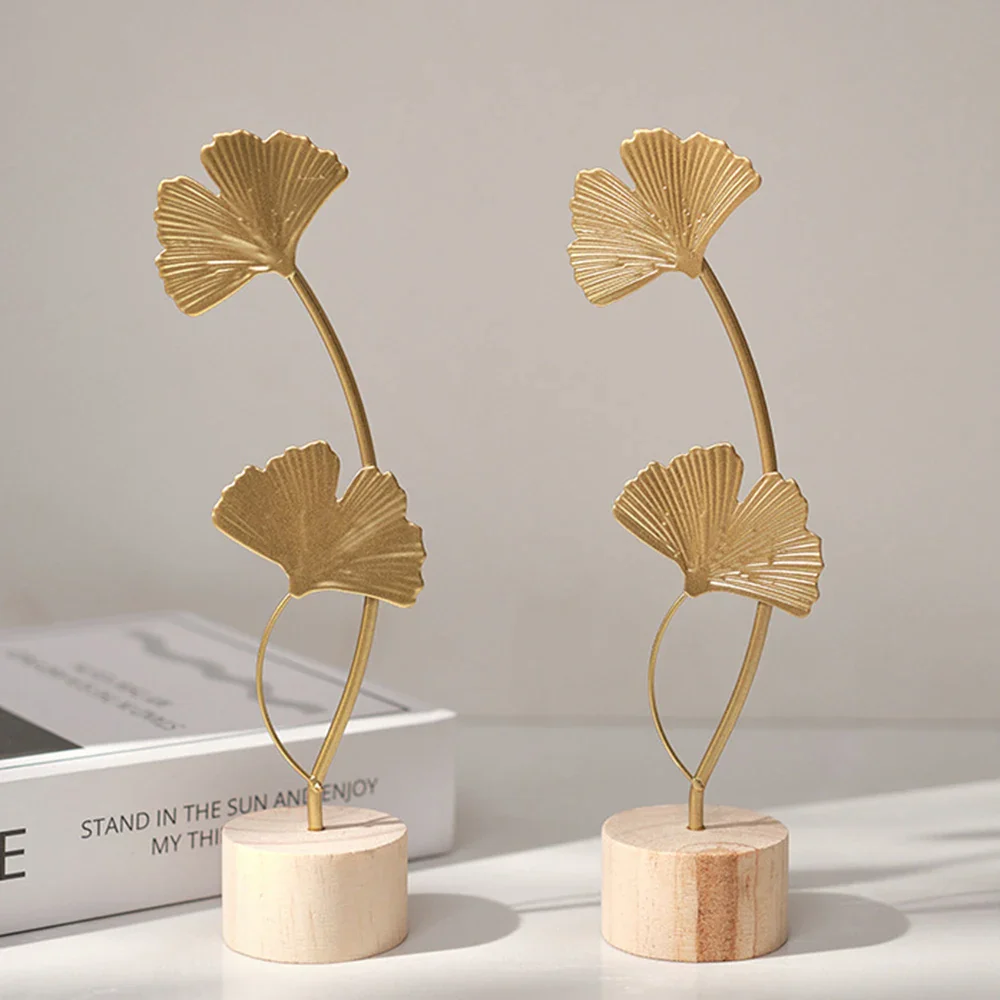 Ginkgo Leaf Feather Sculpture - XBQDD