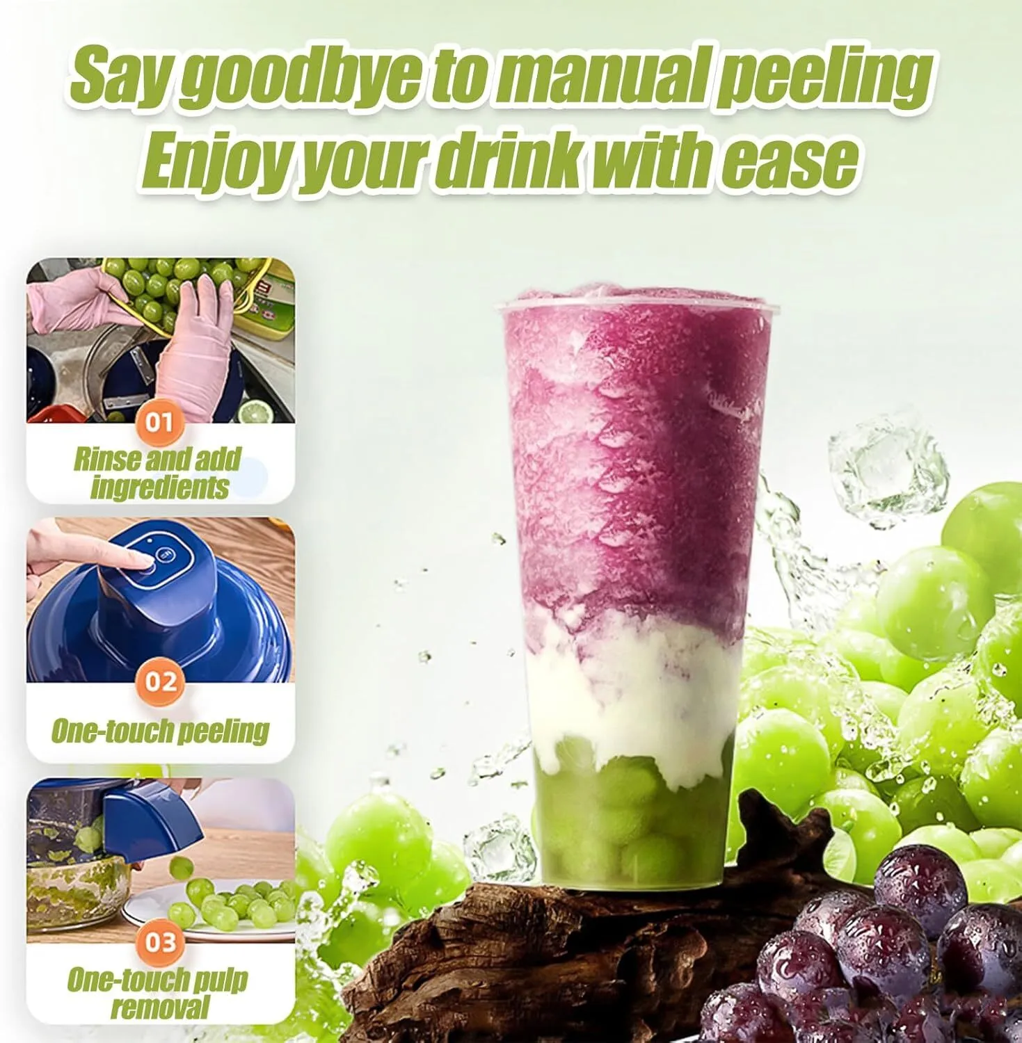 2025 Multifunctional Electric Fruit Peeling Tool - XBQDD