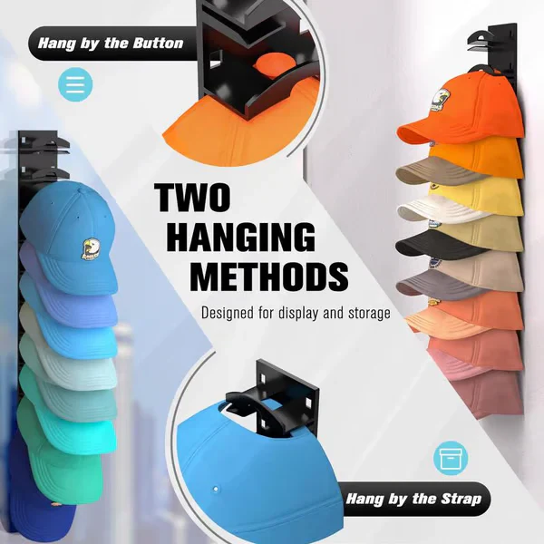 Hat Organizer for Baseball Caps - XBQDD