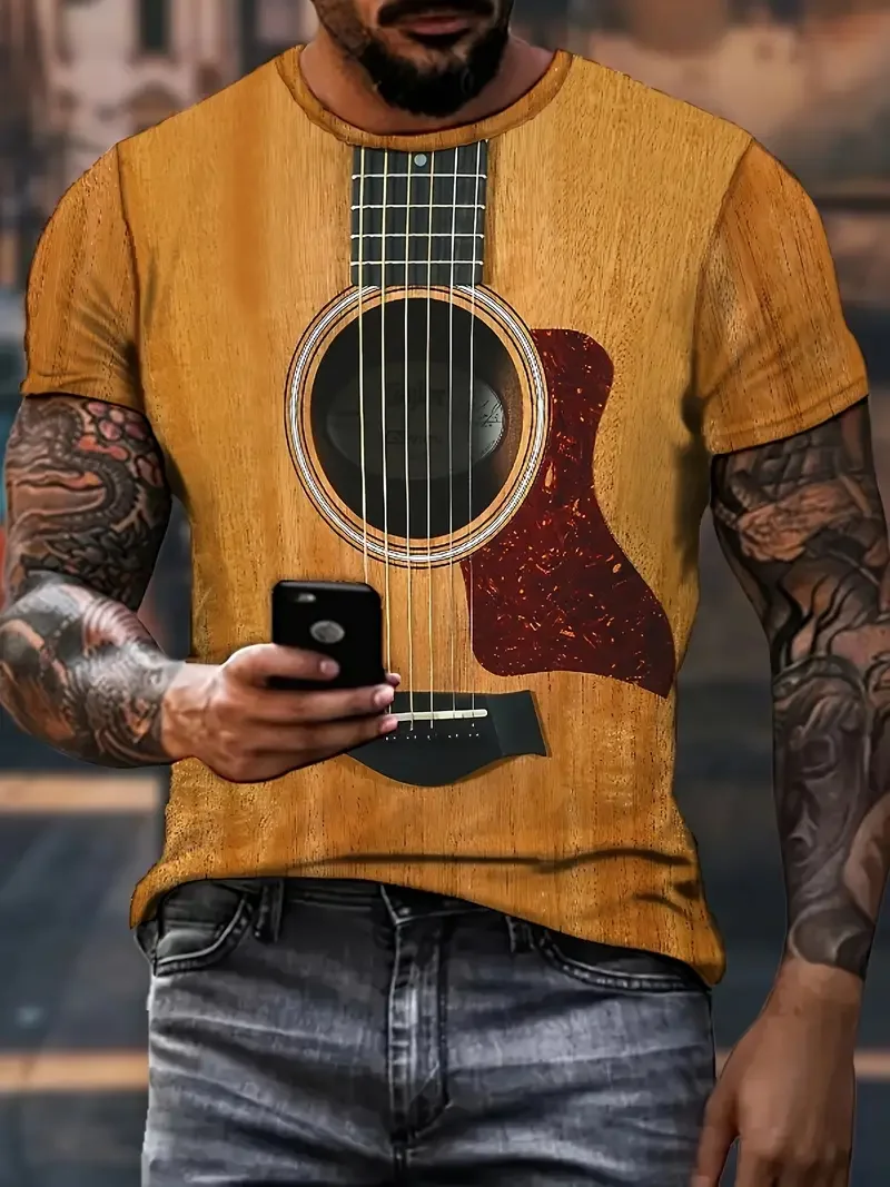 3D Printed Casual Tee - XBQDD