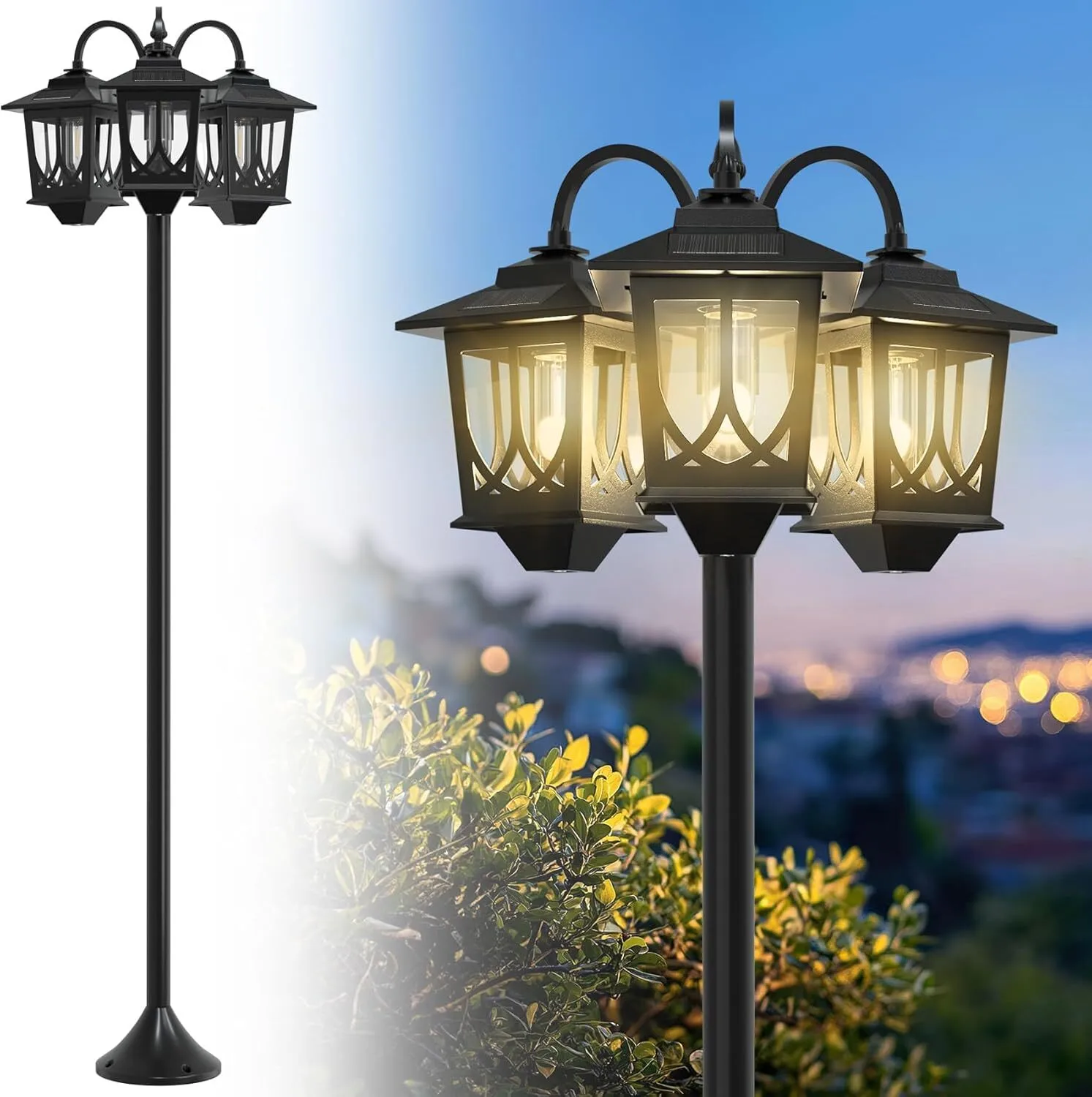 Aluminum solar street light pole - XBQDD