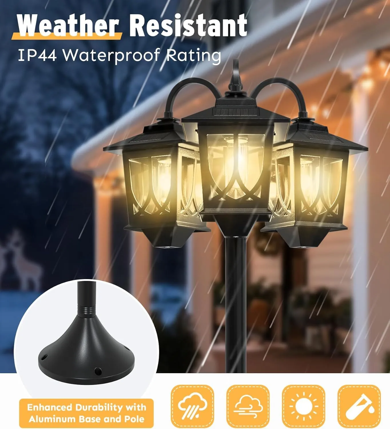 Aluminum solar street light pole - XBQDD