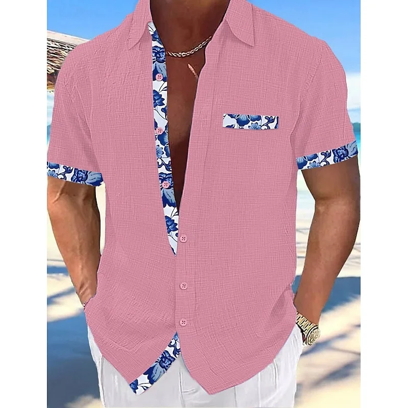 Men's Summer Linen Shirt - XBQDD