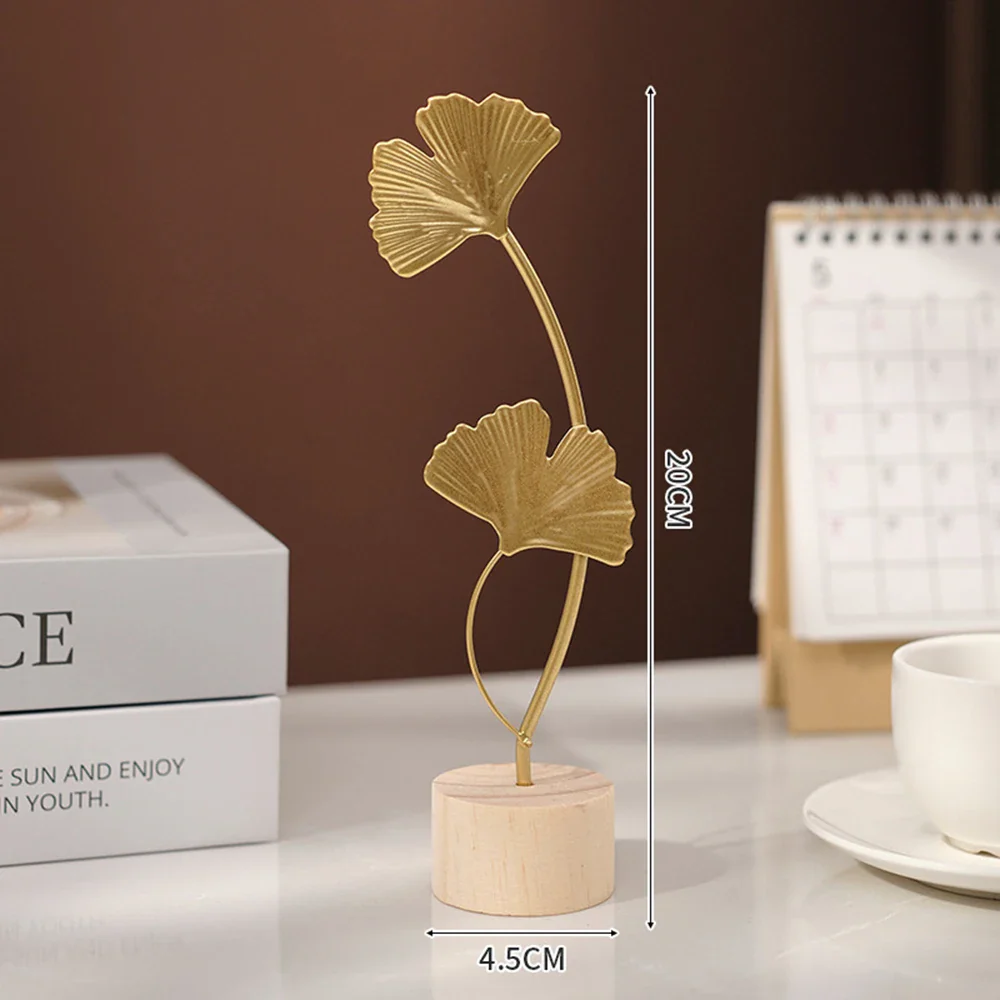Ginkgo Leaf Feather Sculpture - XBQDD