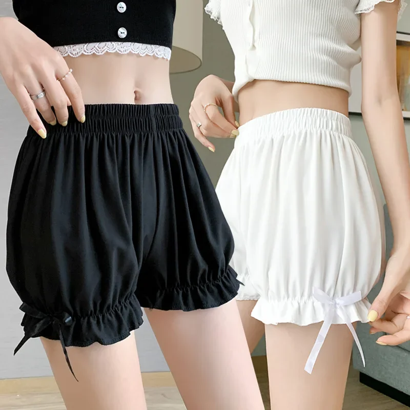 Silky Ruffle Bloomers Short - XBQDD