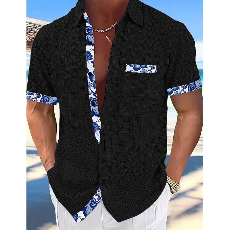 Men's Summer Linen Shirt - XBQDD