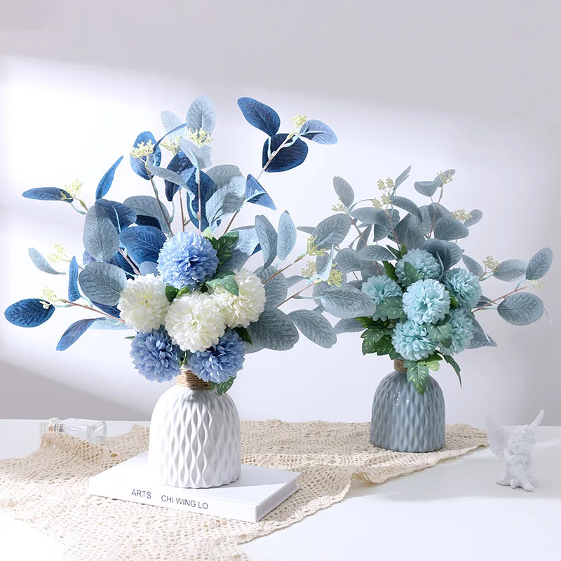 Artificial Chrysanthemum Silk Flowers - XBQDD