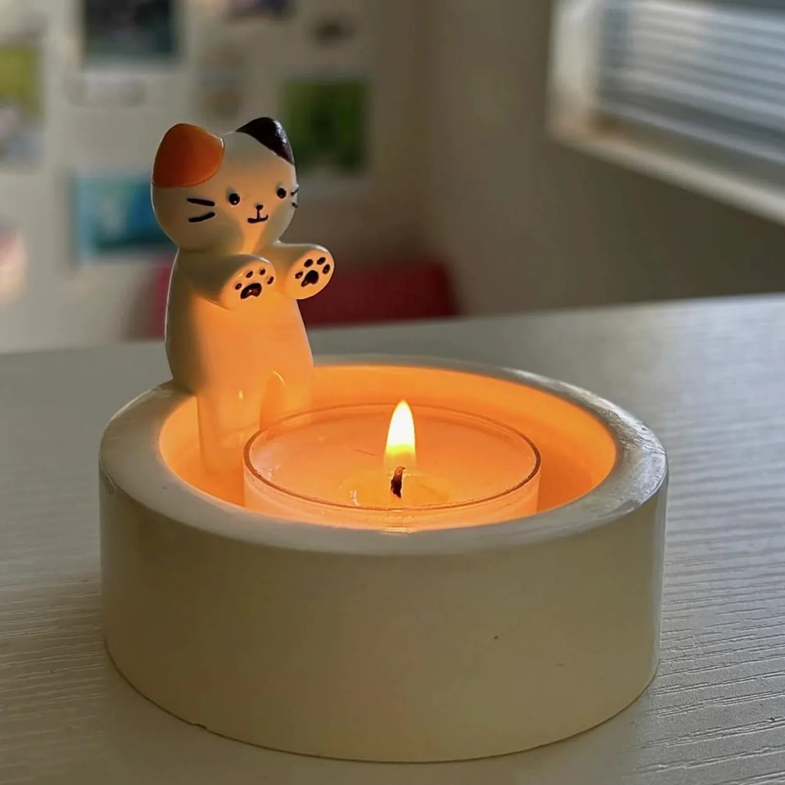 Kitten Candle Holder - XBQDD