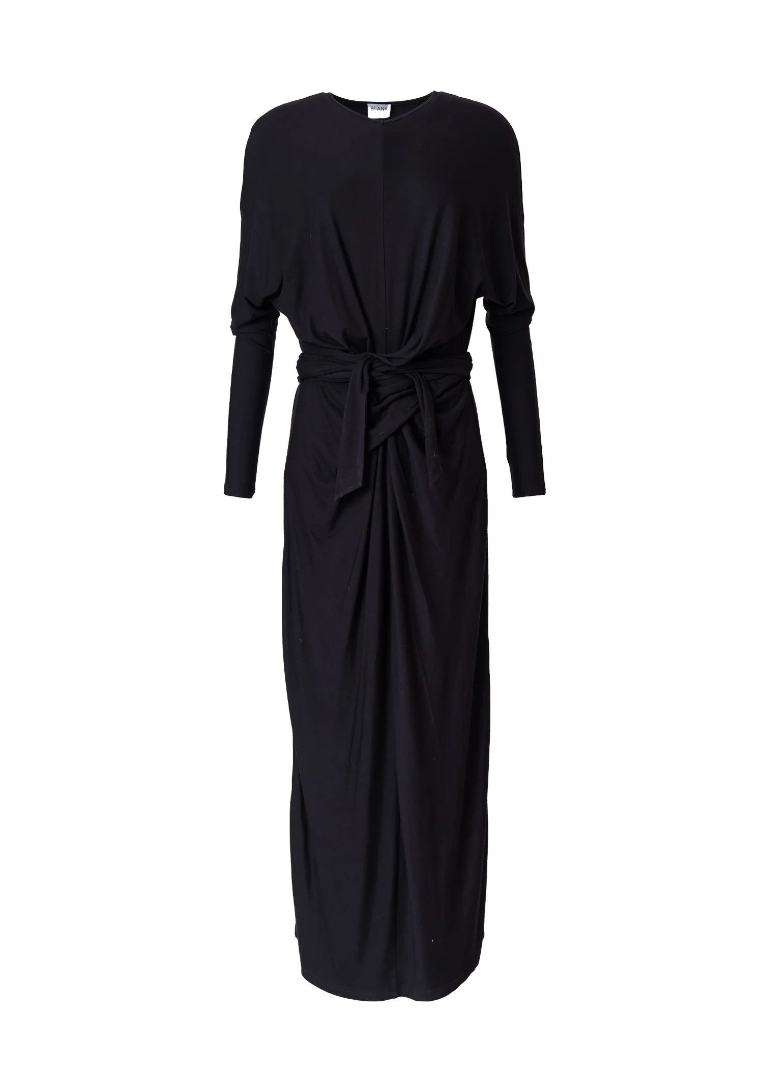 Black Tie Wrap Maxi - KJDHW