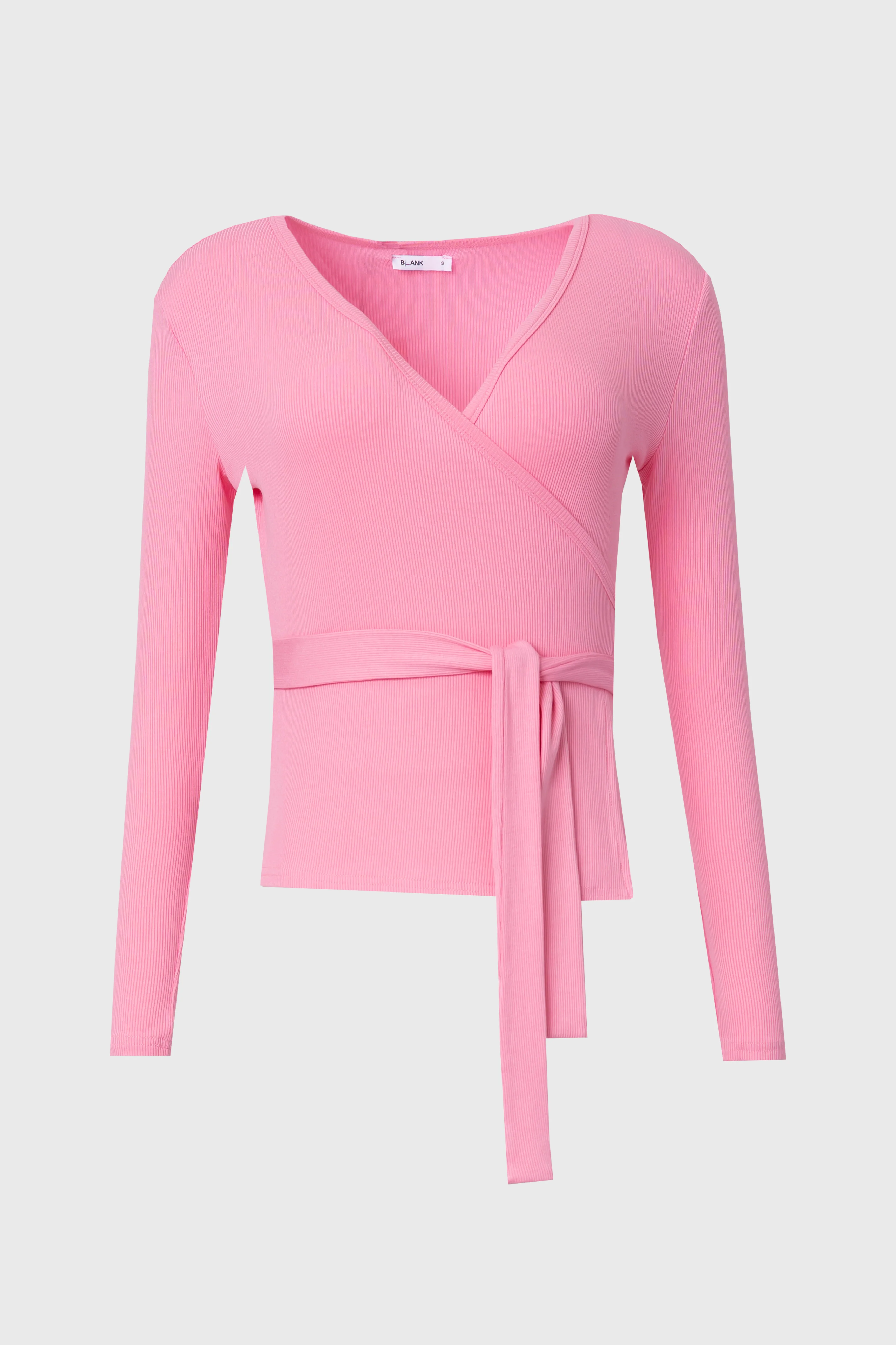 Pink Wrap Tee - KJDHW