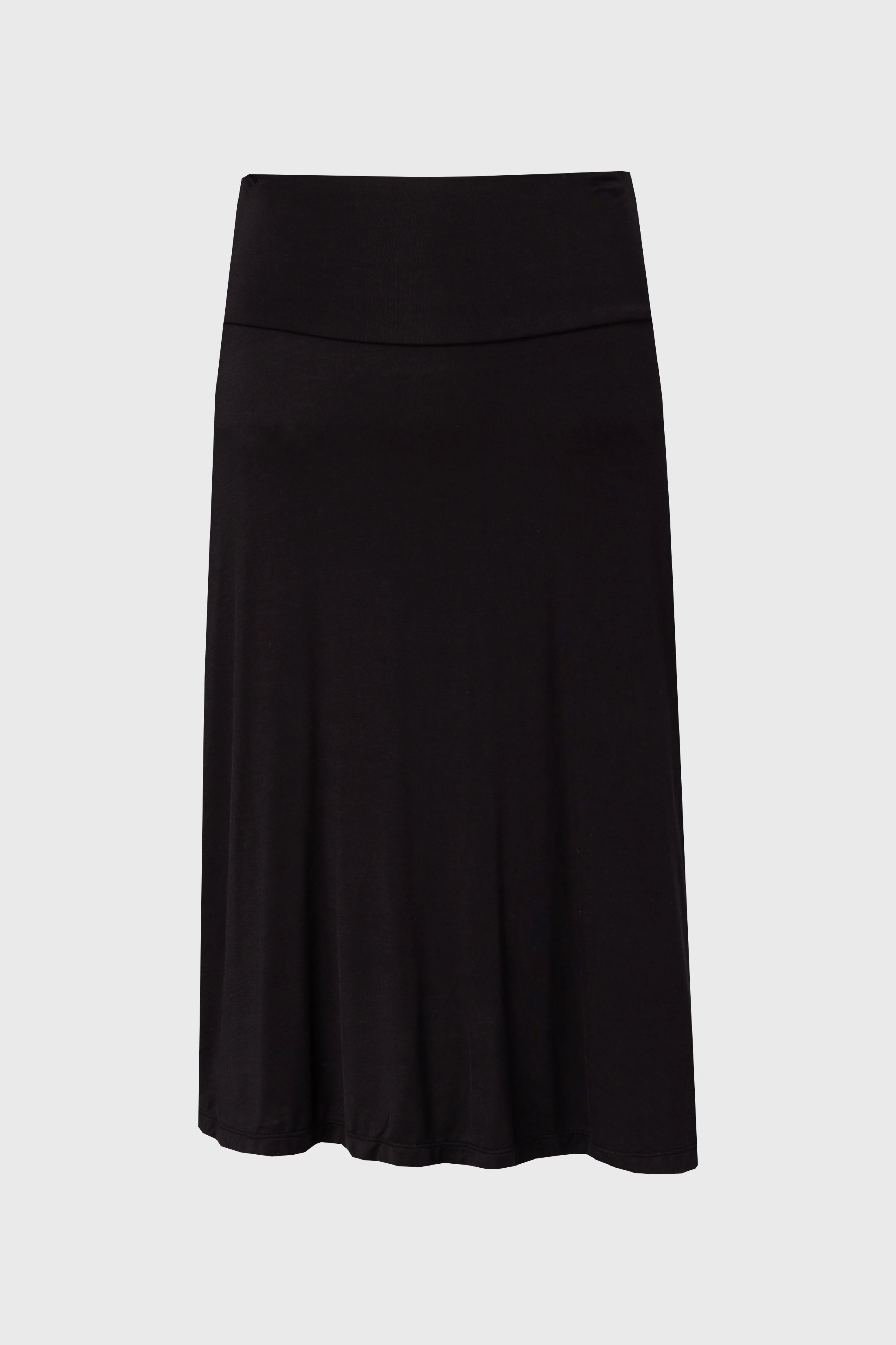 Black Short Flare Skirt - KJDHW