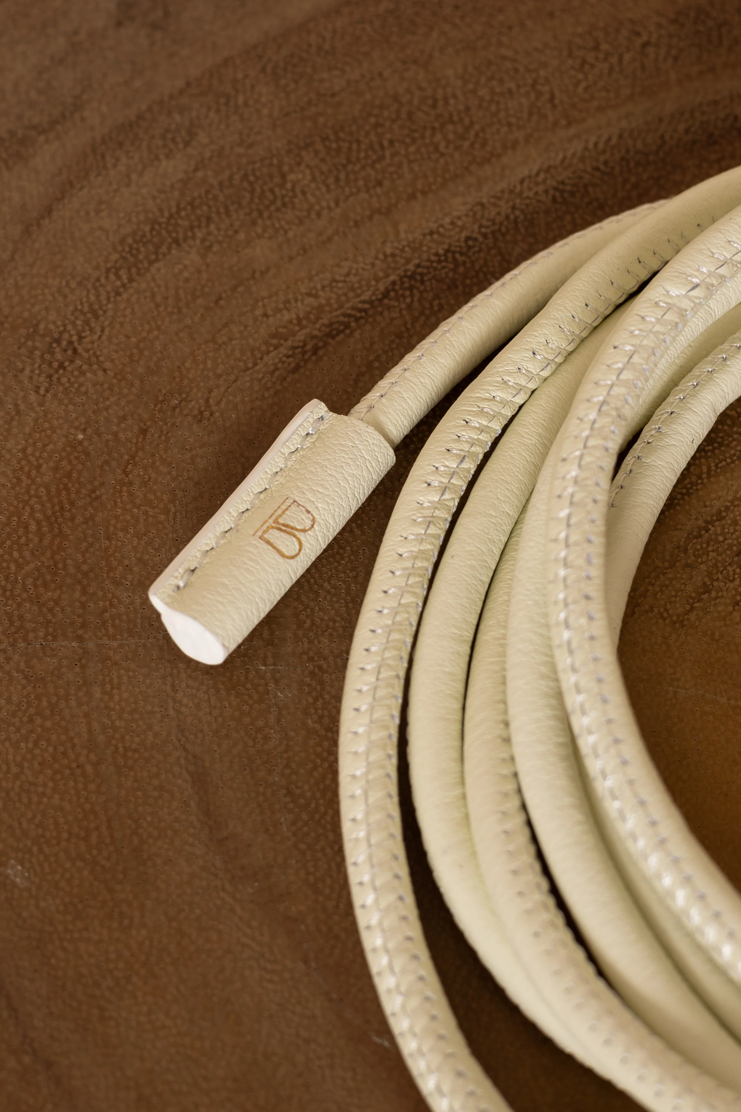Cream Rope Belt - KJDHW