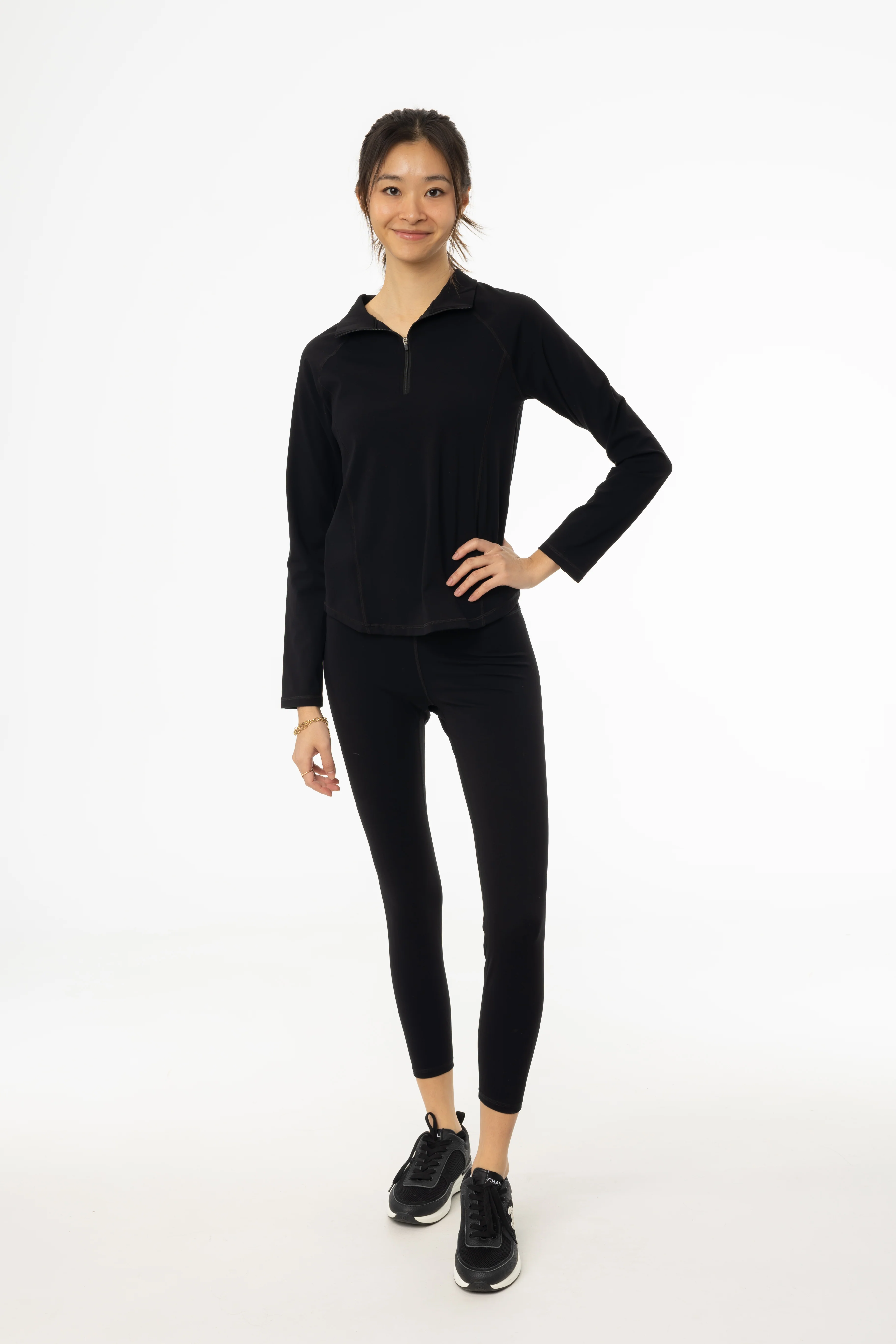 Black Sport Legging - KJDHW