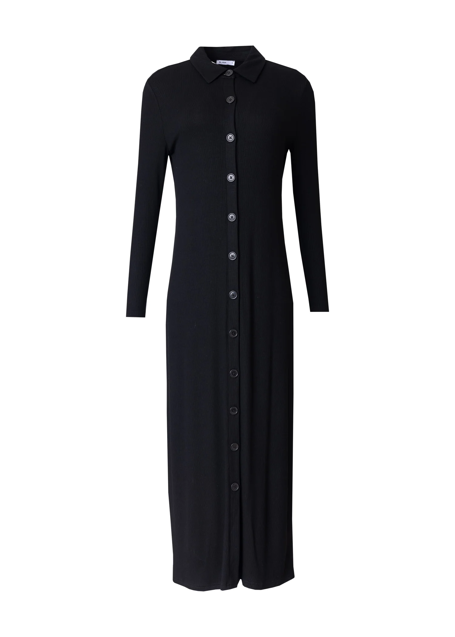 Black Cardi Maxi Dress - KJDHW