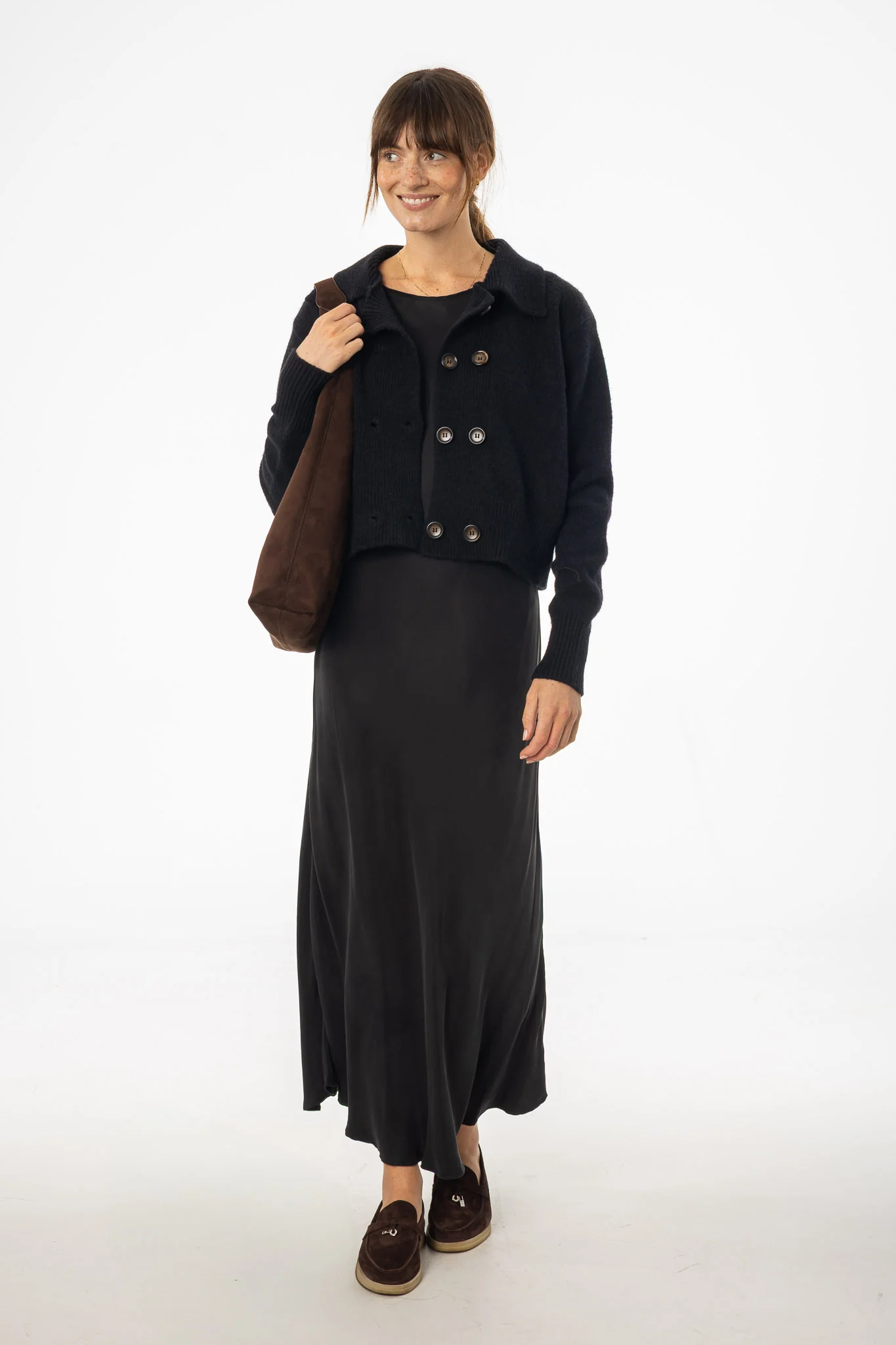Black Slip Jumper - KJDHW
