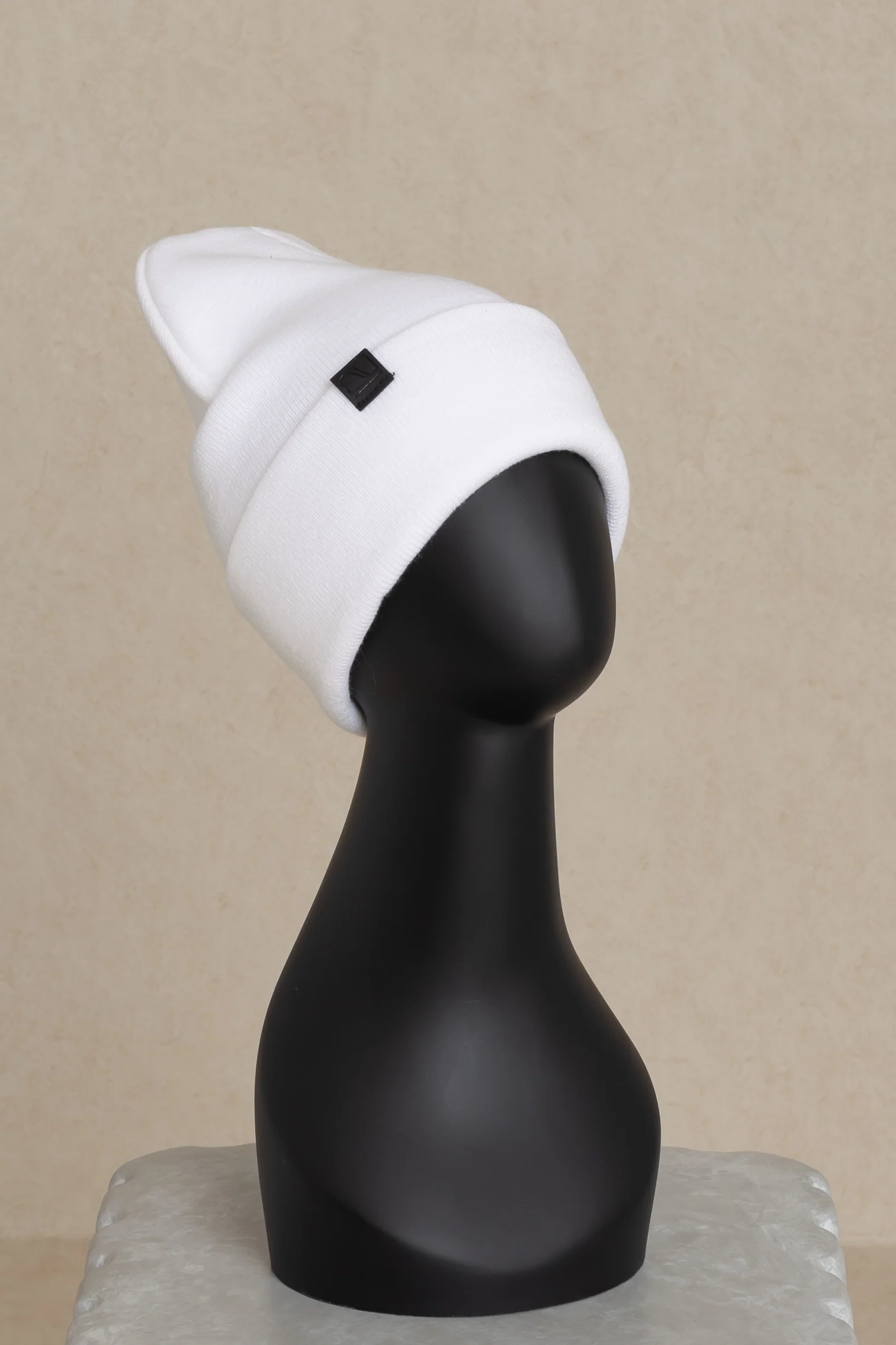 White Beanie - KJDHW