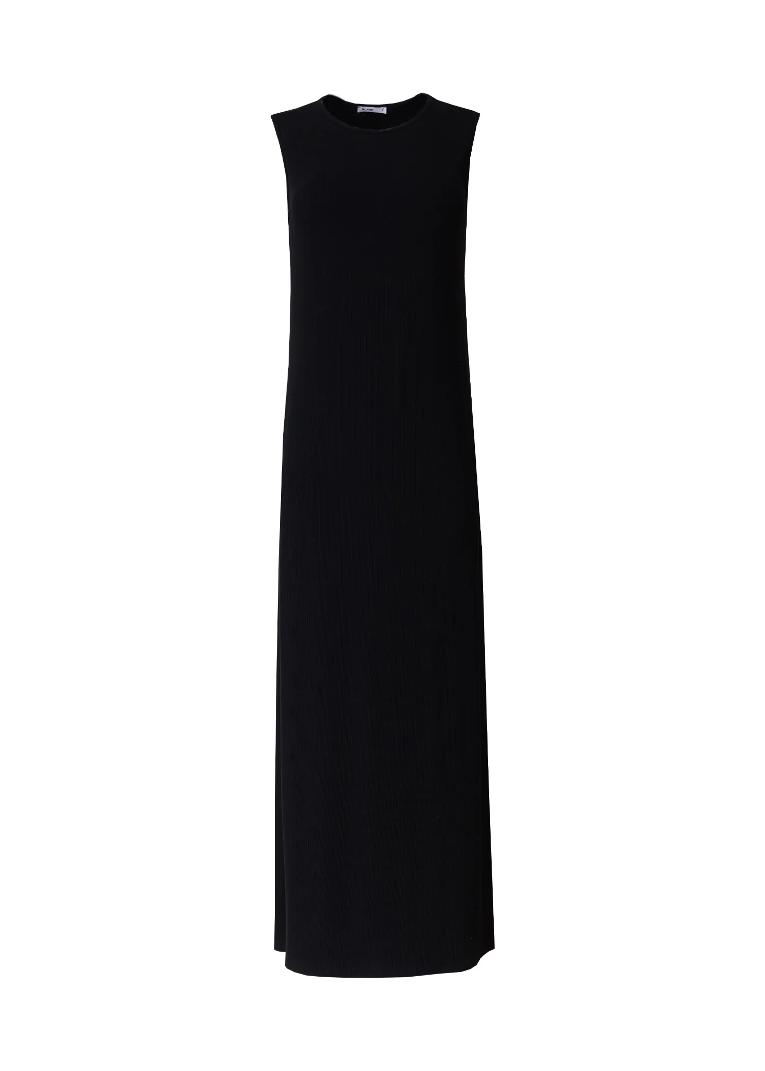 Black Ribbed Maxi Jumper - KJDHW