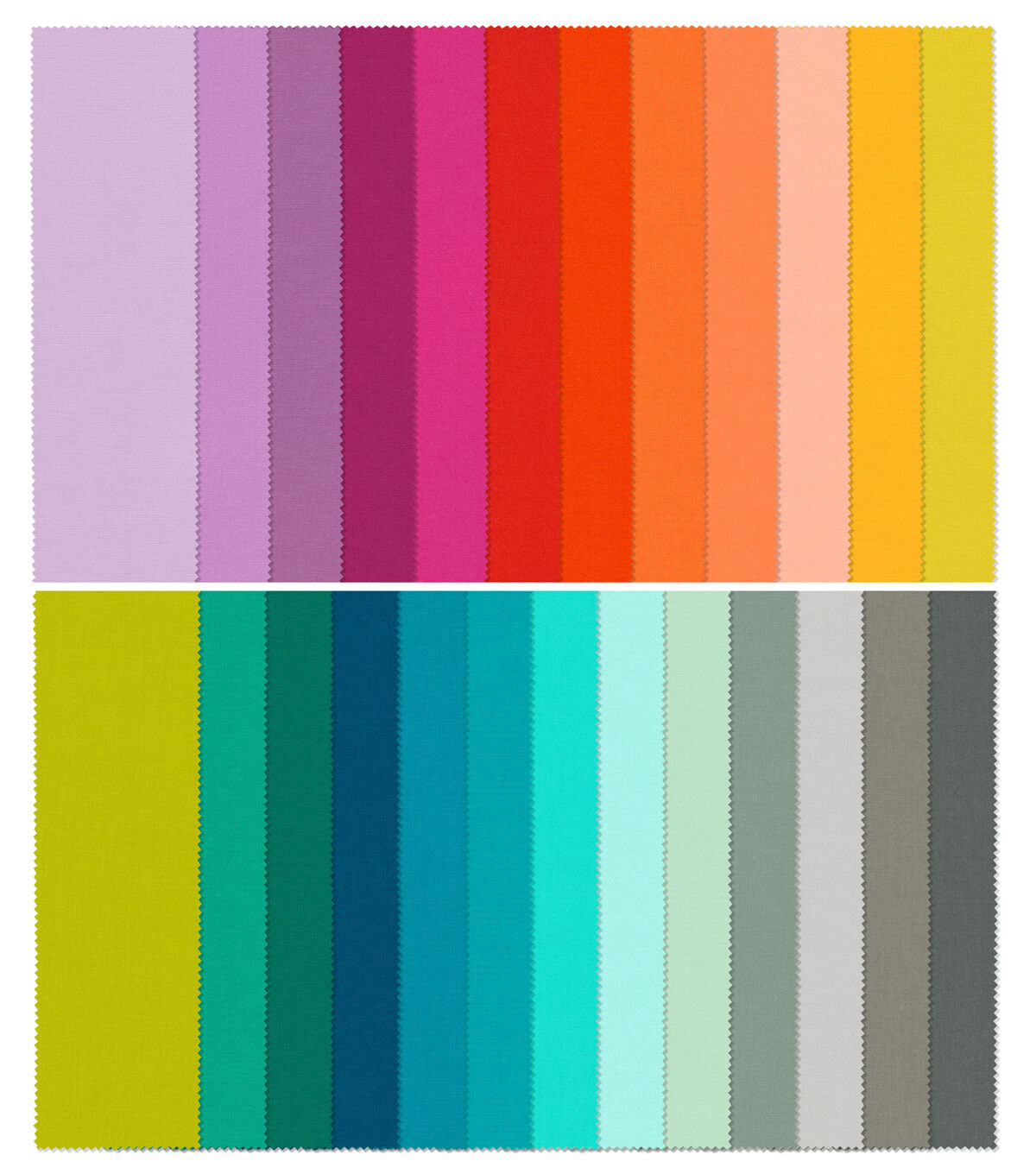 Robert Kaufman Kona Cotton Elizabeth Hartman 40-Piece Cotton Fabric Roll