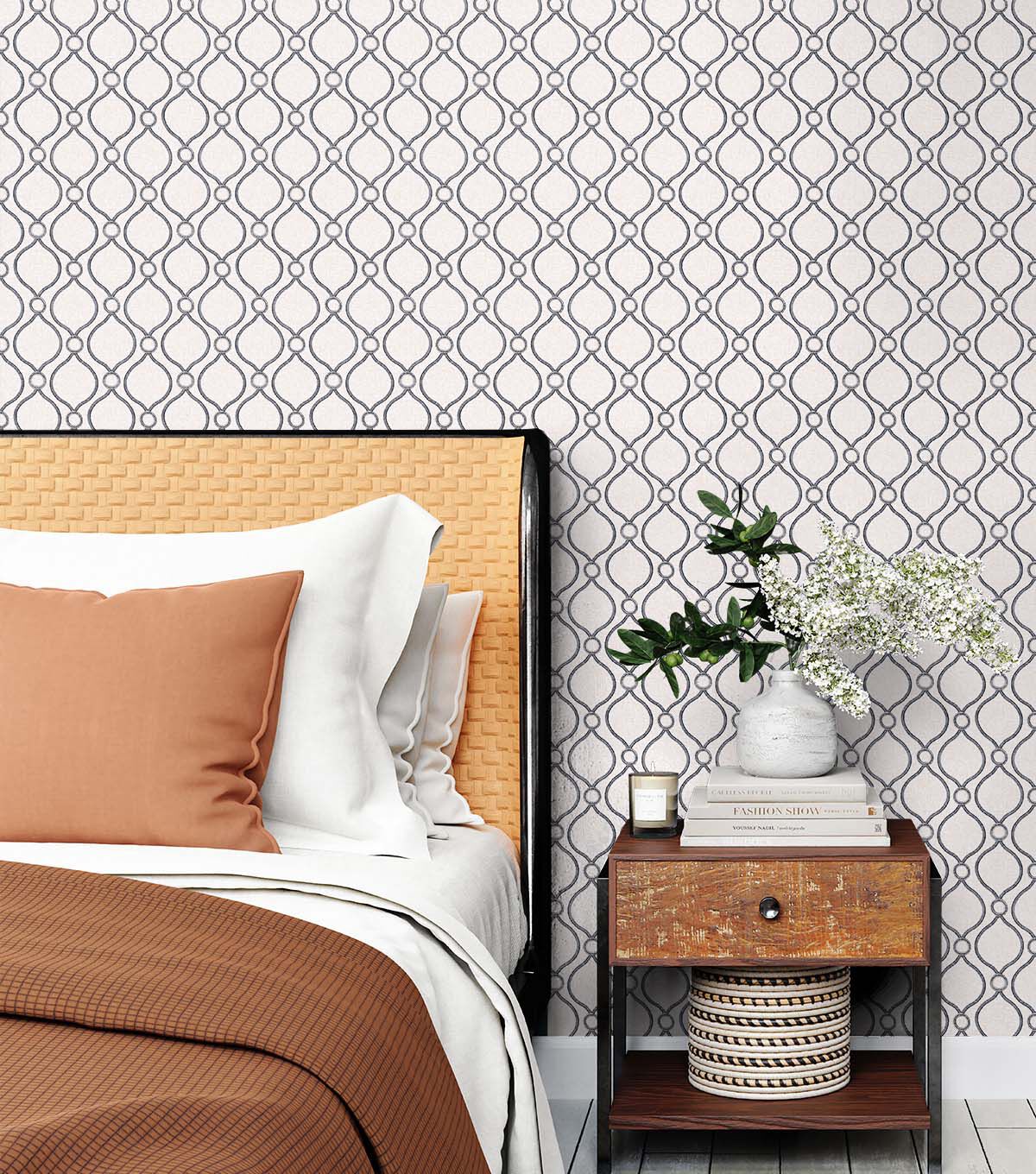 Surface Style 20.5' x 18' Nori Curveball Peel & Stick Wallpaper