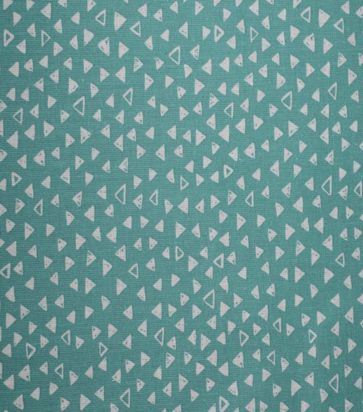 Triangles on Atlantis Cotton Fabric by Quilter's Showcase