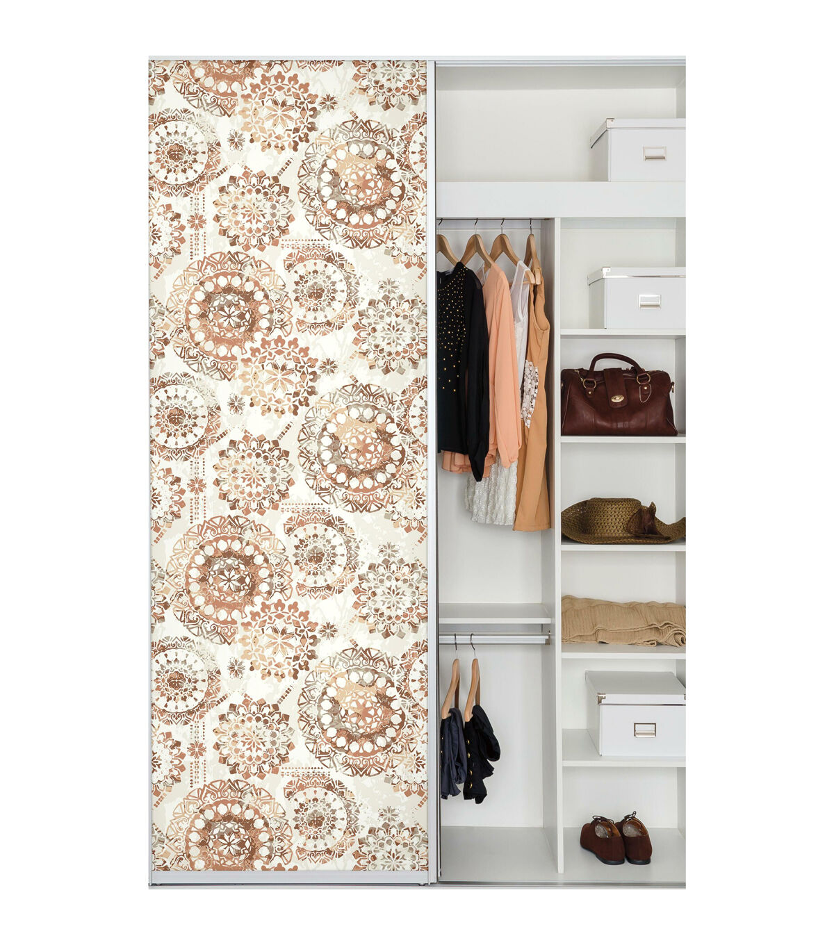 RoomMates 20.5 x 16.5' Bohemian Medallion Peel & Stick Wallpaper