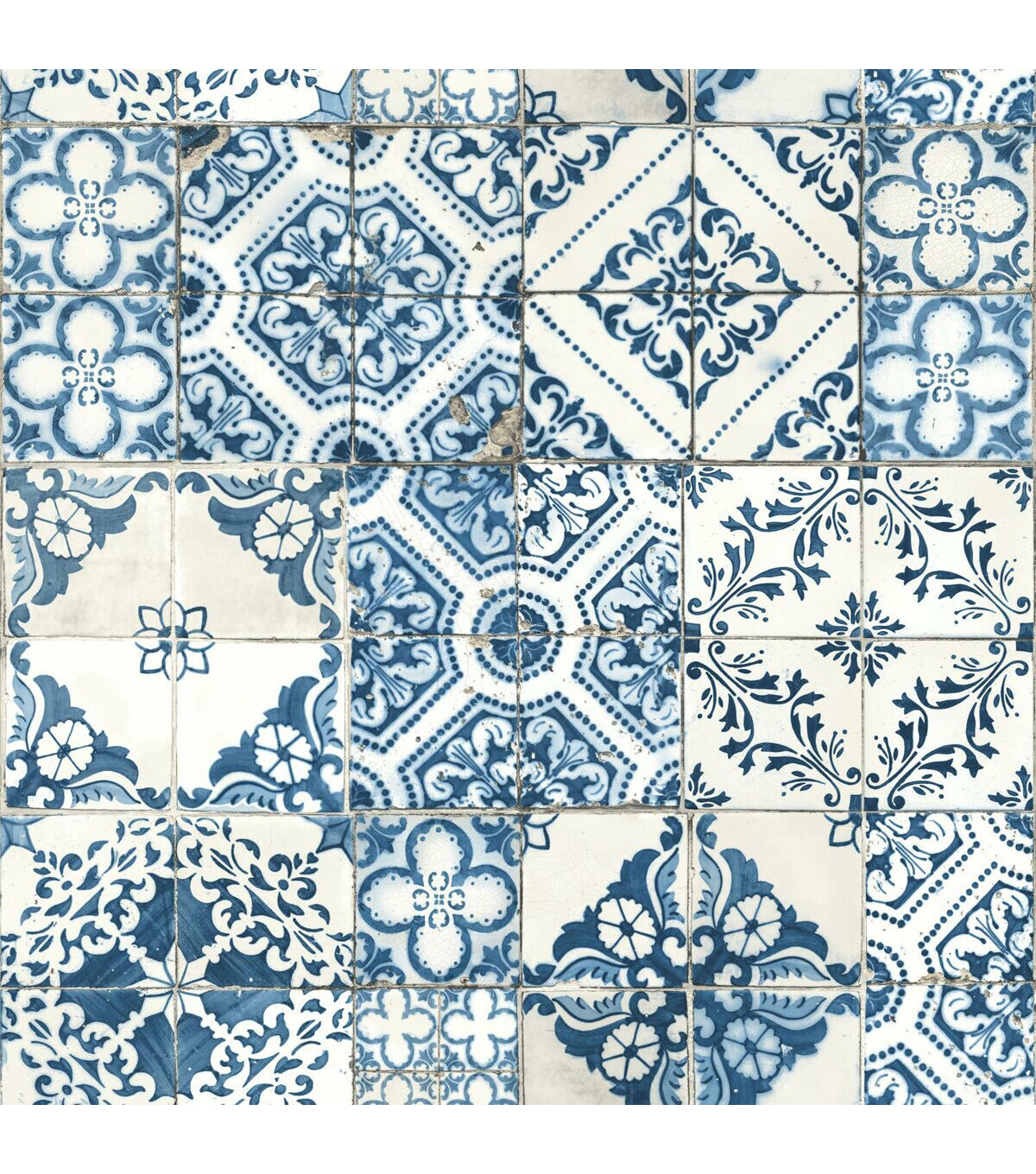 RoomMates Mediterranean Tile Peel And Stick Wallpaper