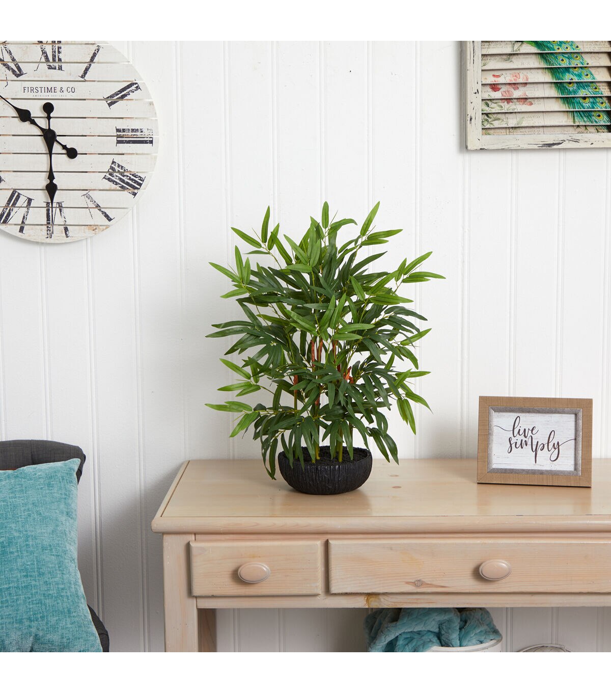 Nearly Natural 20in. Bamboo Artificial Plant