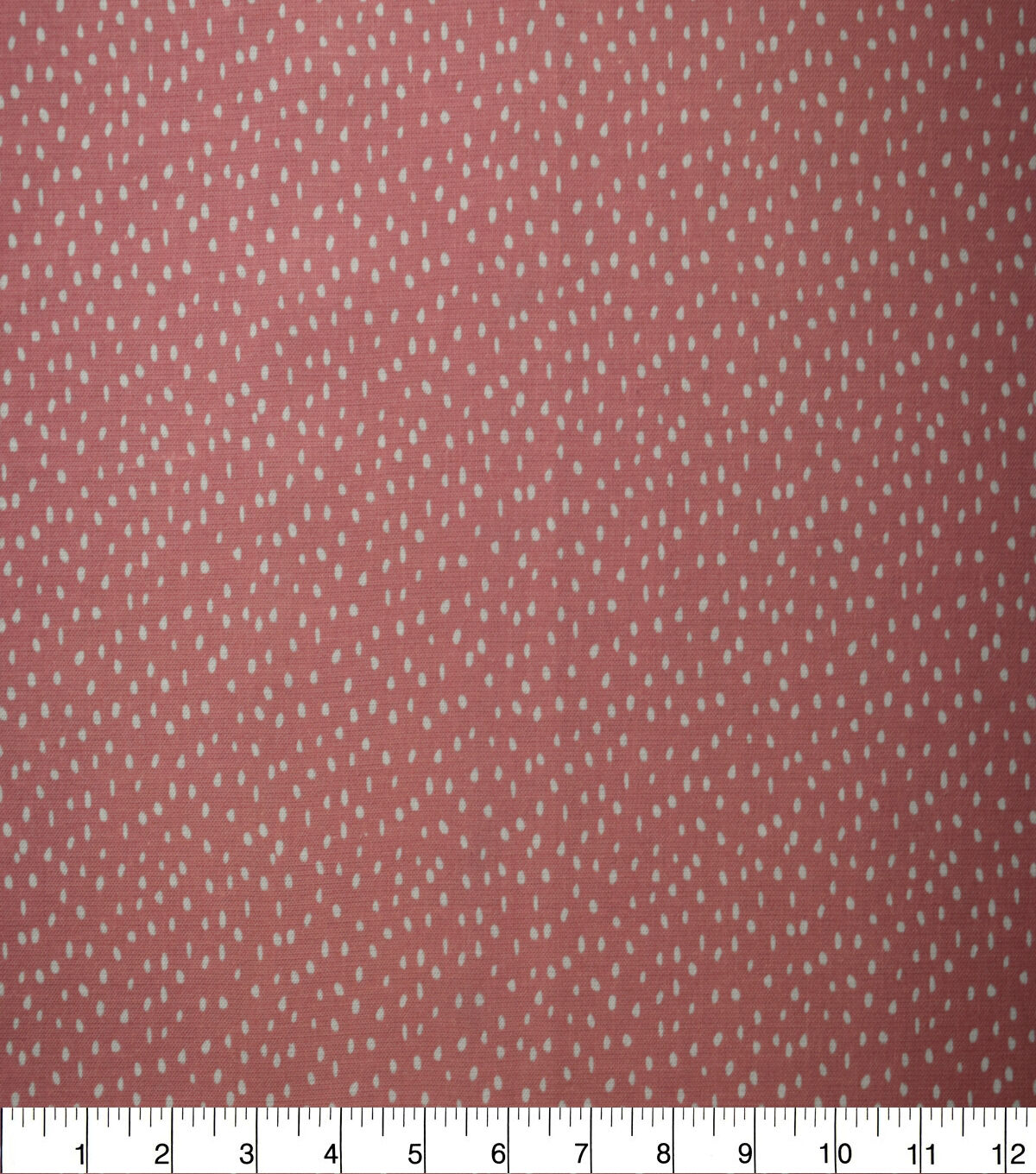 Speckled Dots on Coral Quilt Cotton Fabric by Quilter's Showcase