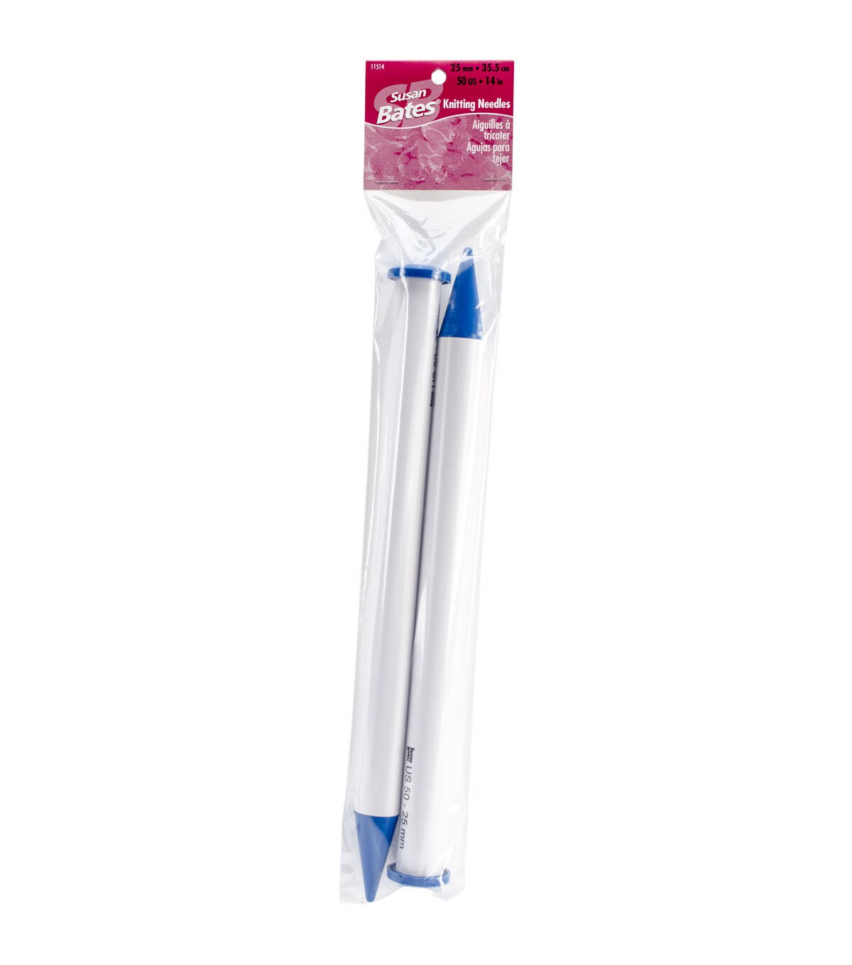 Susan Bates 2ct Luxite Single Point Knitting Needle Set