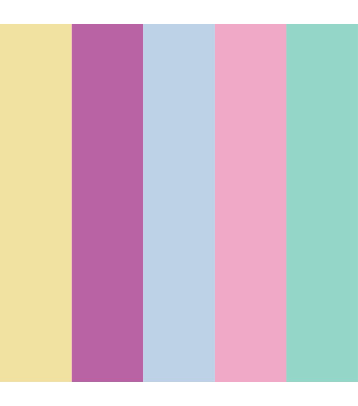 Cricut Joy Smart Paper 5.5 x 13 Pastels Sticker Cardstock Sheets 10ct