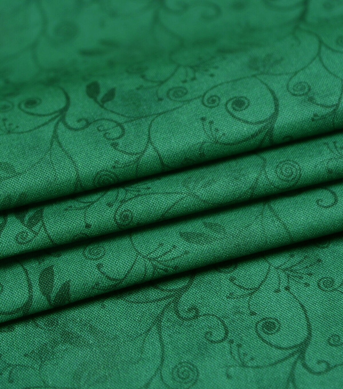 Green Flourish Blender Cotton Fabric by Keepsake Calico