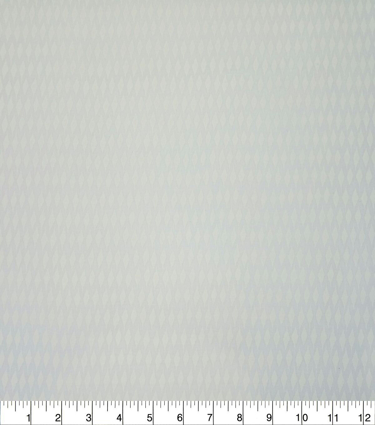 White Diamonds Quilt Cotton Fabric by Quilter's Showcase