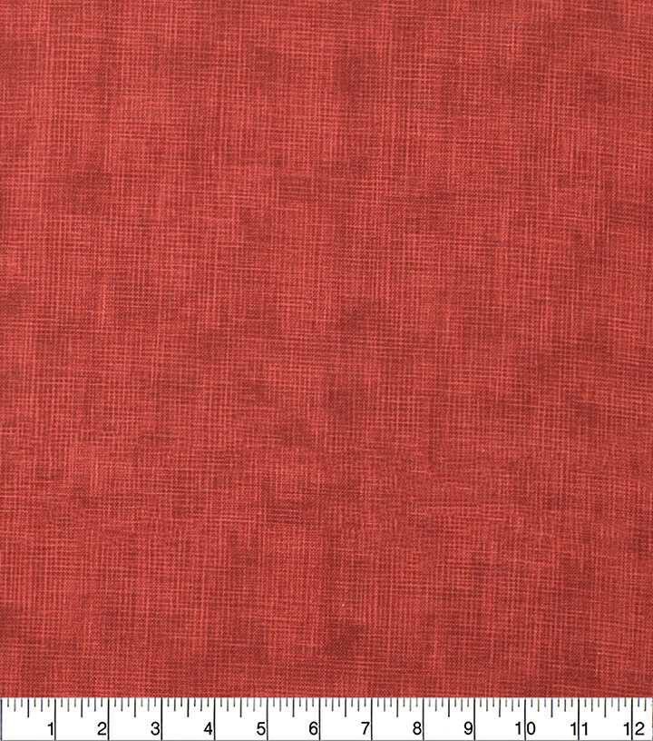 Red Crosshatch Blender Quilt Cotton Fabric by Keepsake Calico