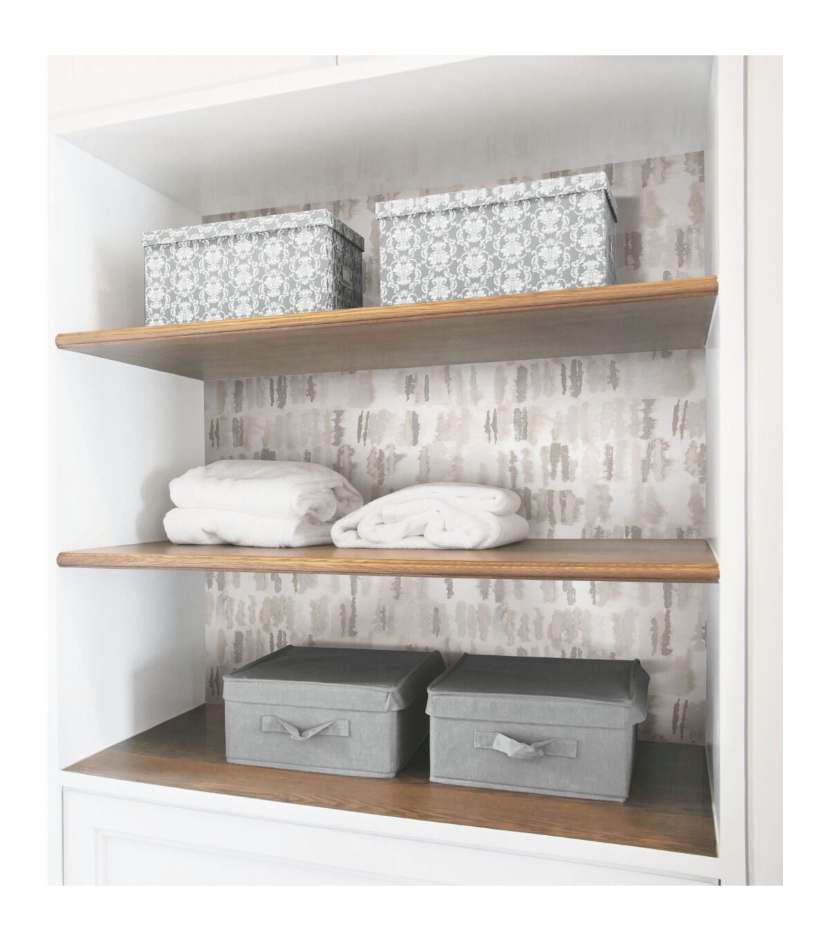 Tamara Day Watercolor Beige Peel & Stick Wallpaper By Roommates