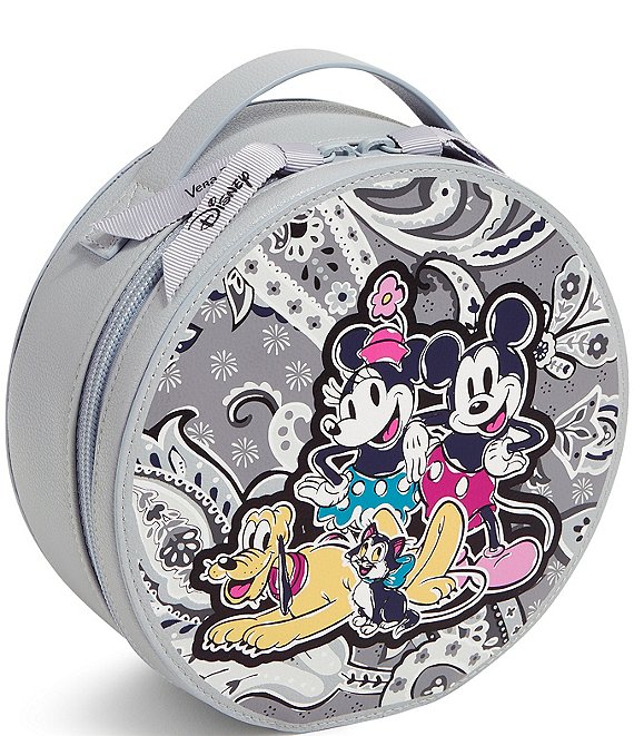 Vera Bradley Disney Collection Mickey Mouse Piccadilly Paisley Whimsy Cosmetic Case
