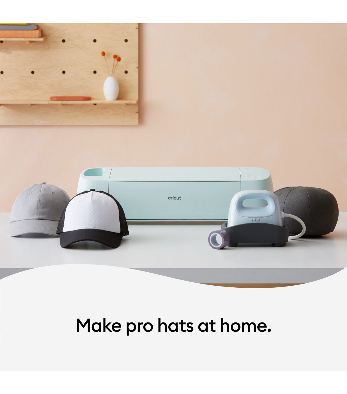 Cricut 12pk Black & White Polyester Trucker Hats With Mesh Back