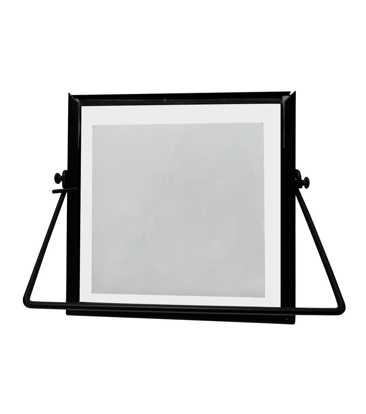 3.5 Black Edged Transparent Tabletop Picture Frame by Place & Time