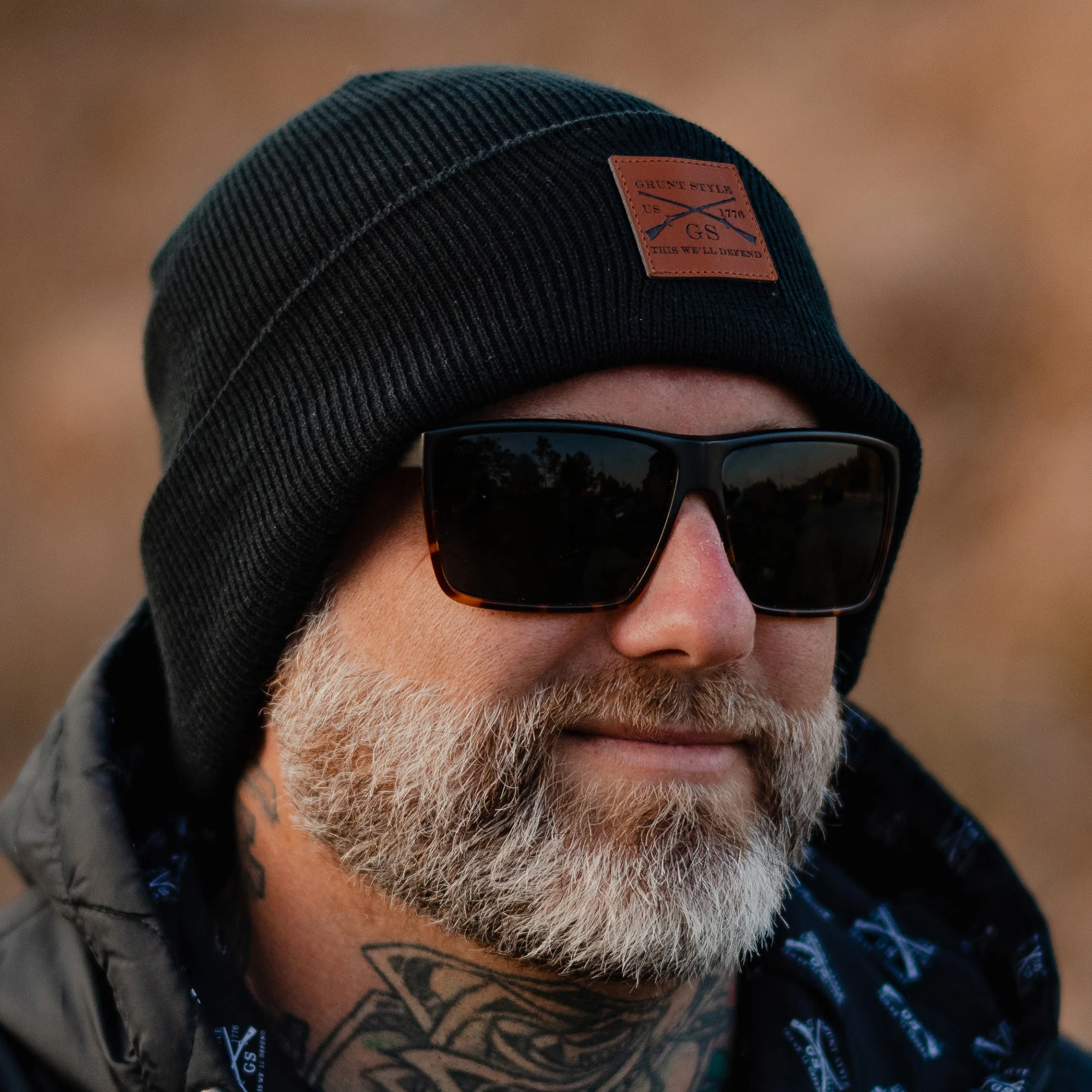 Cuffed Beanie - Black