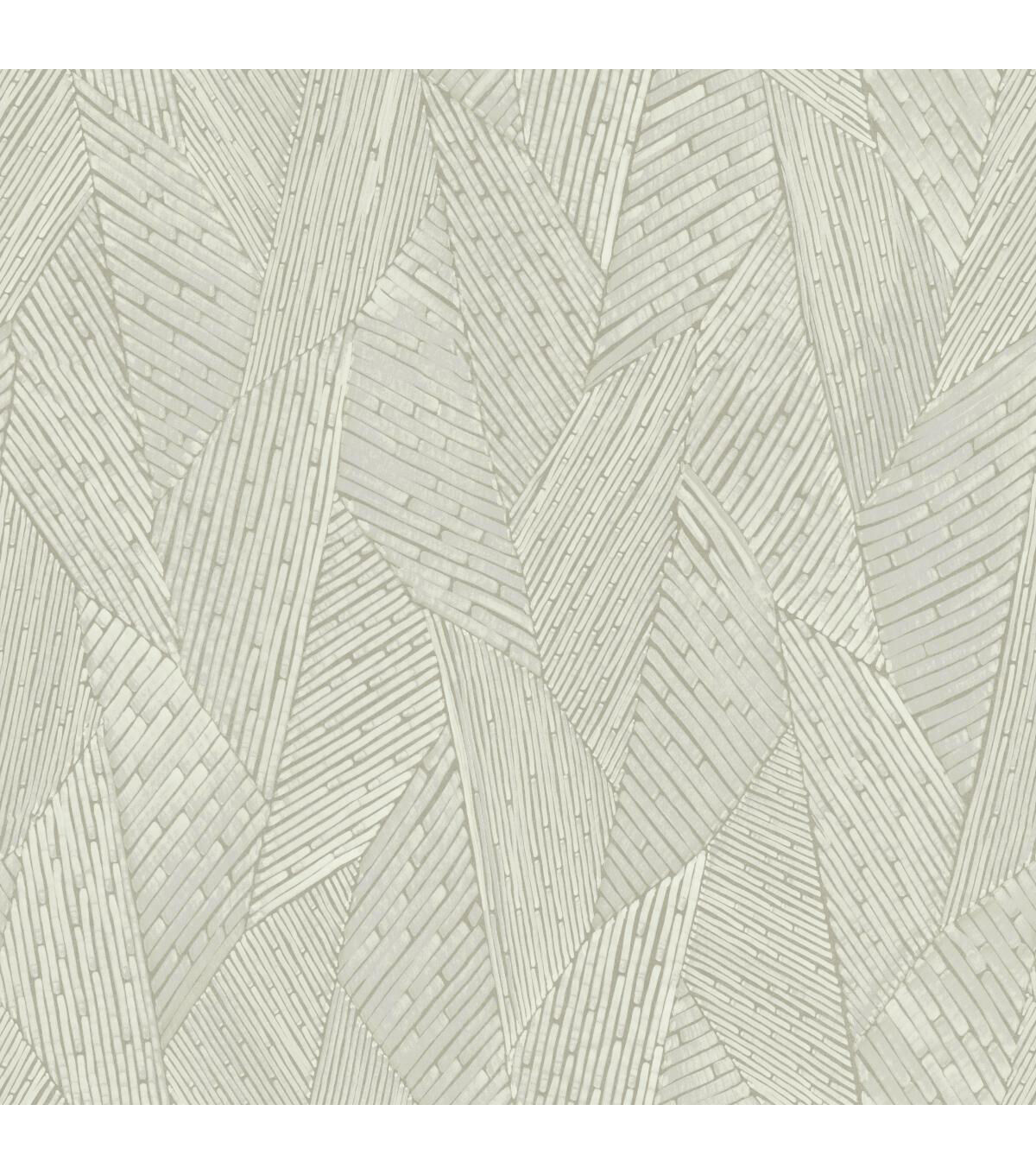 RoomMates 20..5 x 16.5 Woven Reed Stitch Peel & Stick Wallpaper