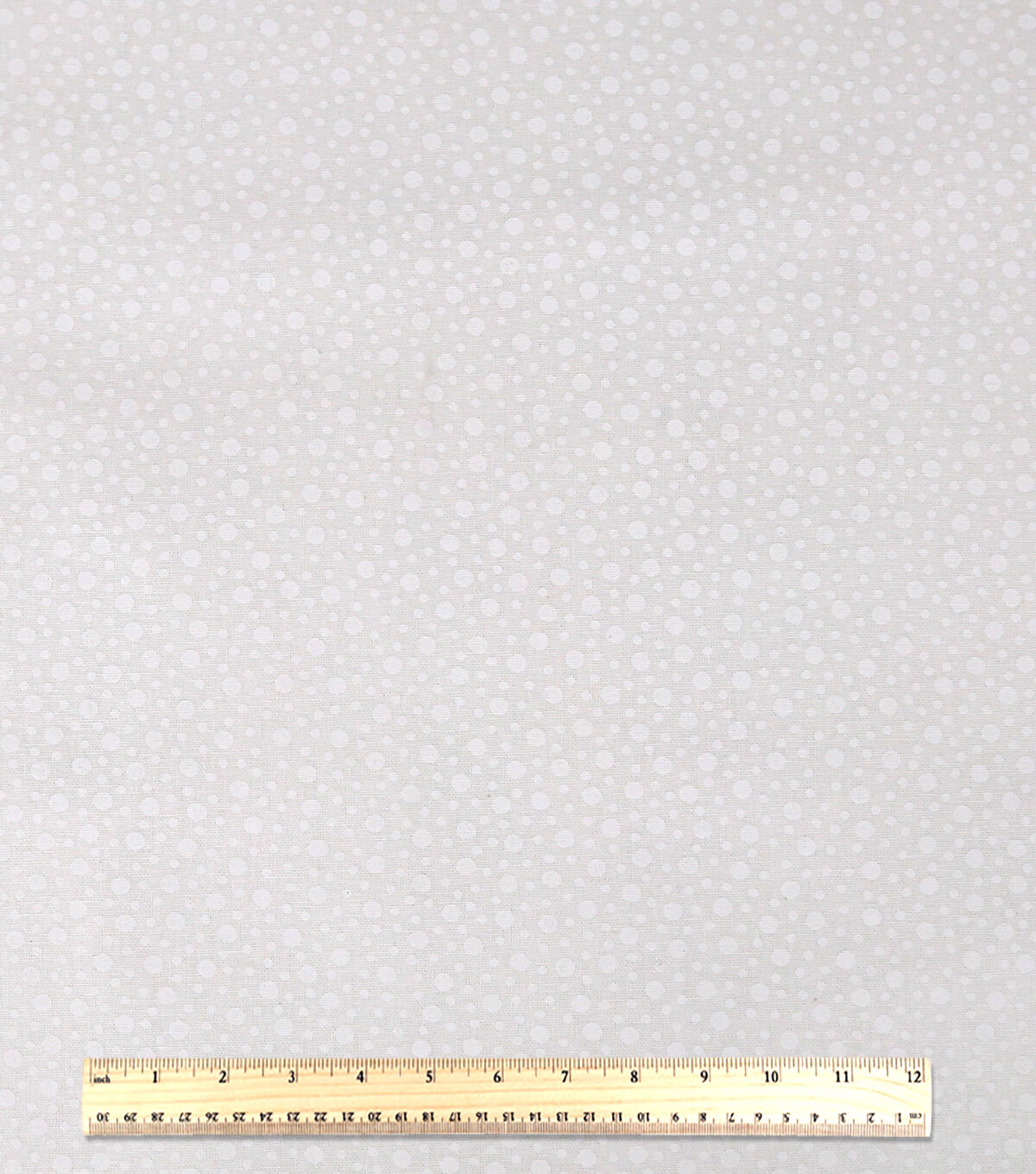 Multi Tonal Dots White Cotton Fabric by Keepsake Calico