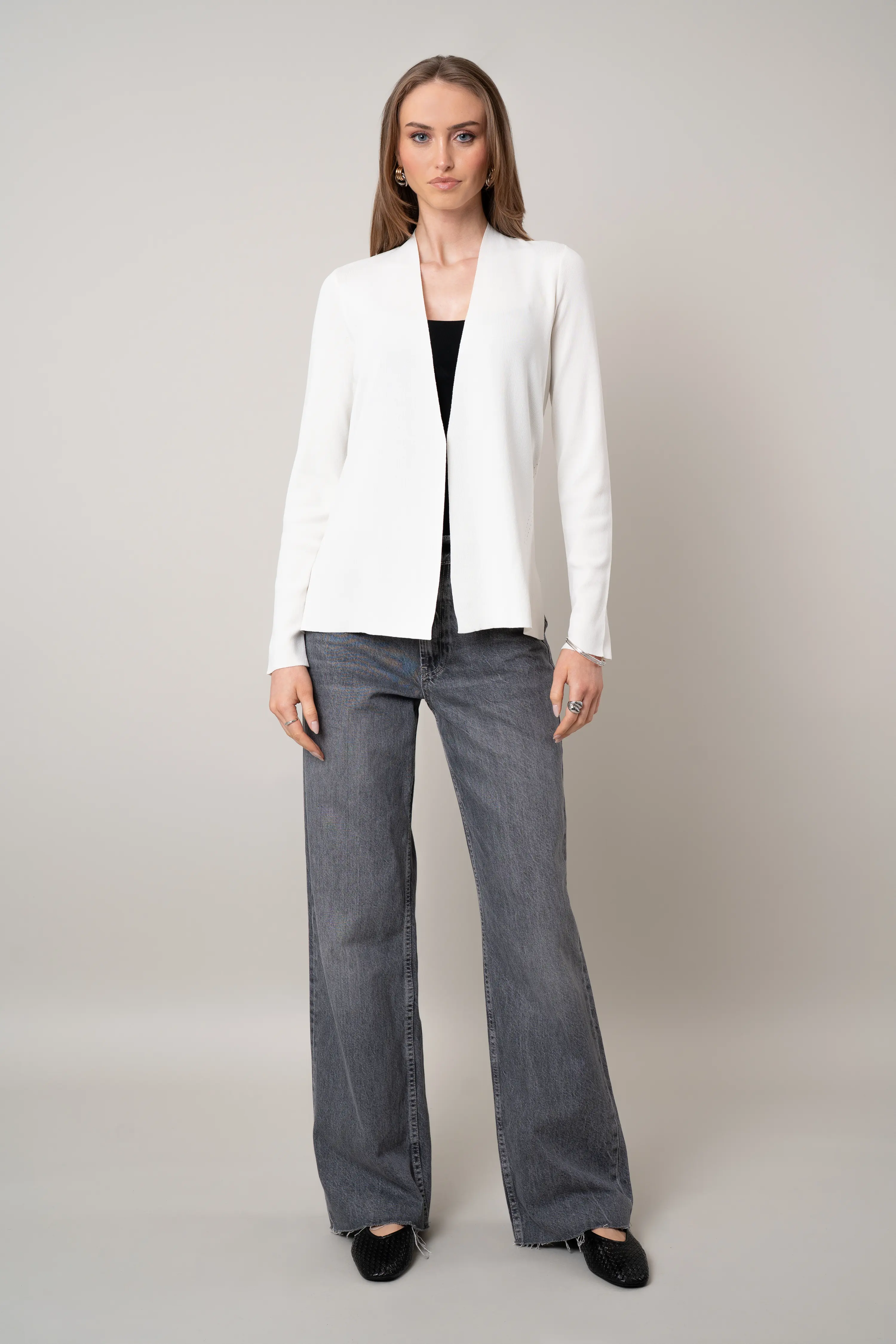 The Open-Front Cardigan