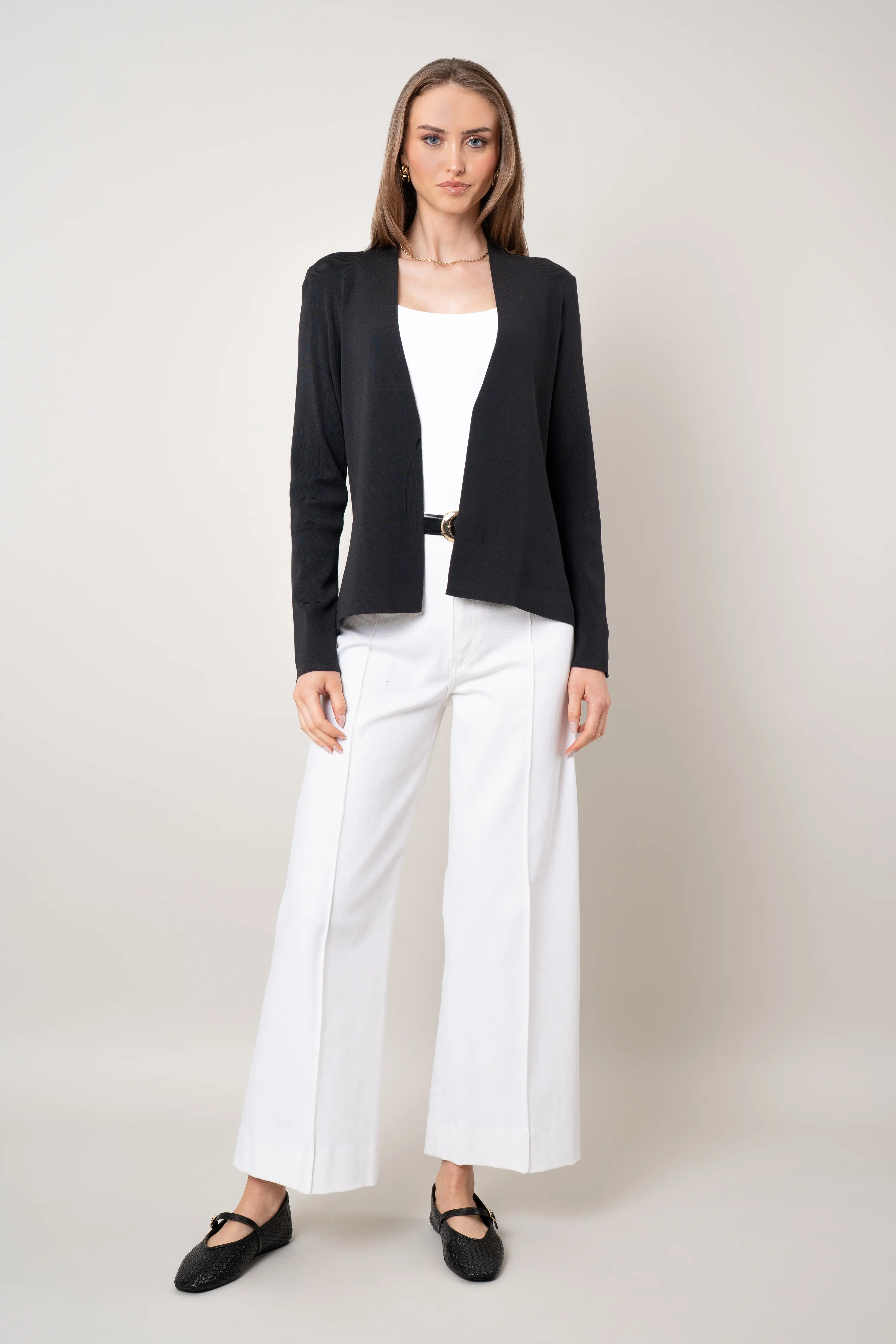 The Open-Front Cardigan
