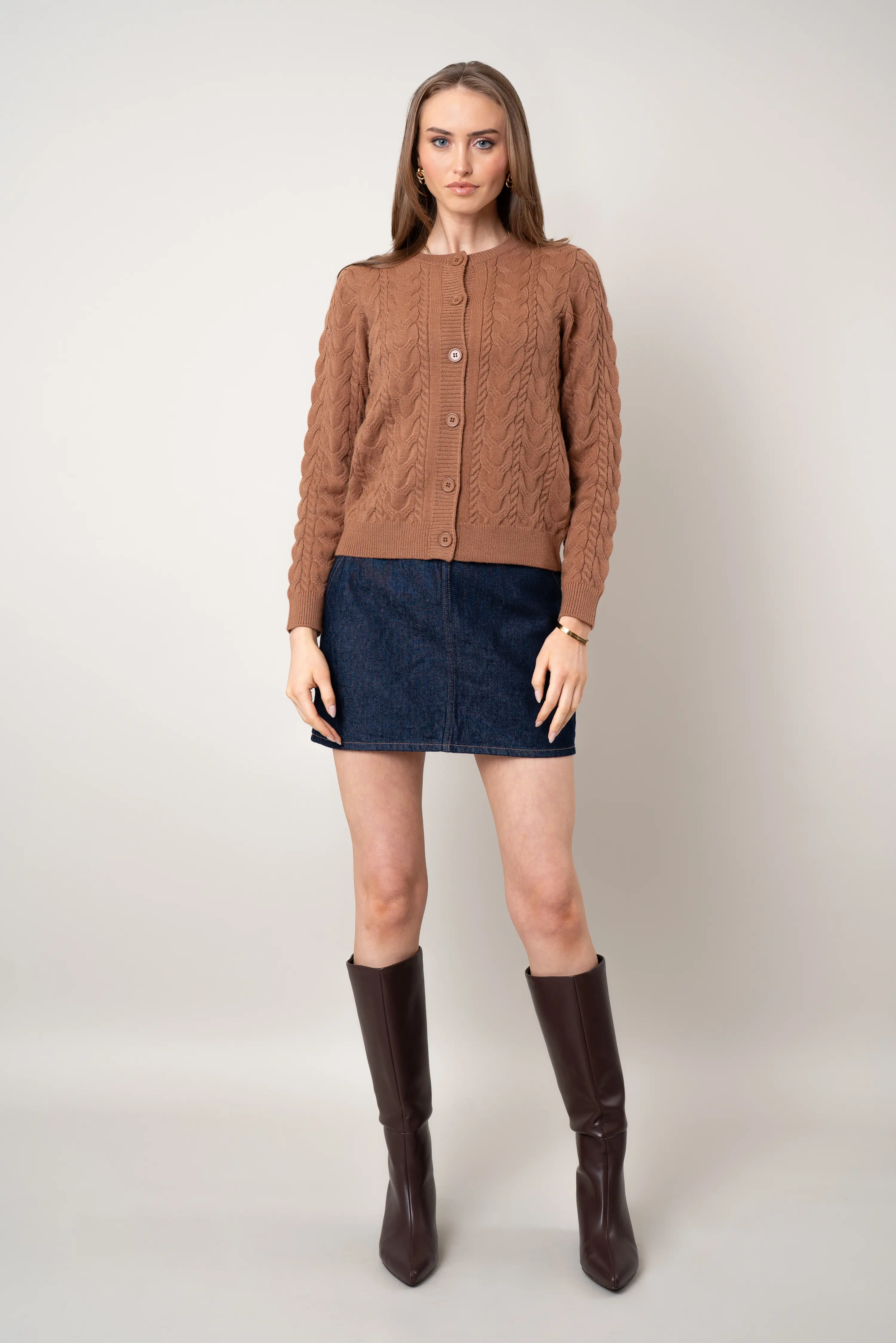 The Cable Cardigan