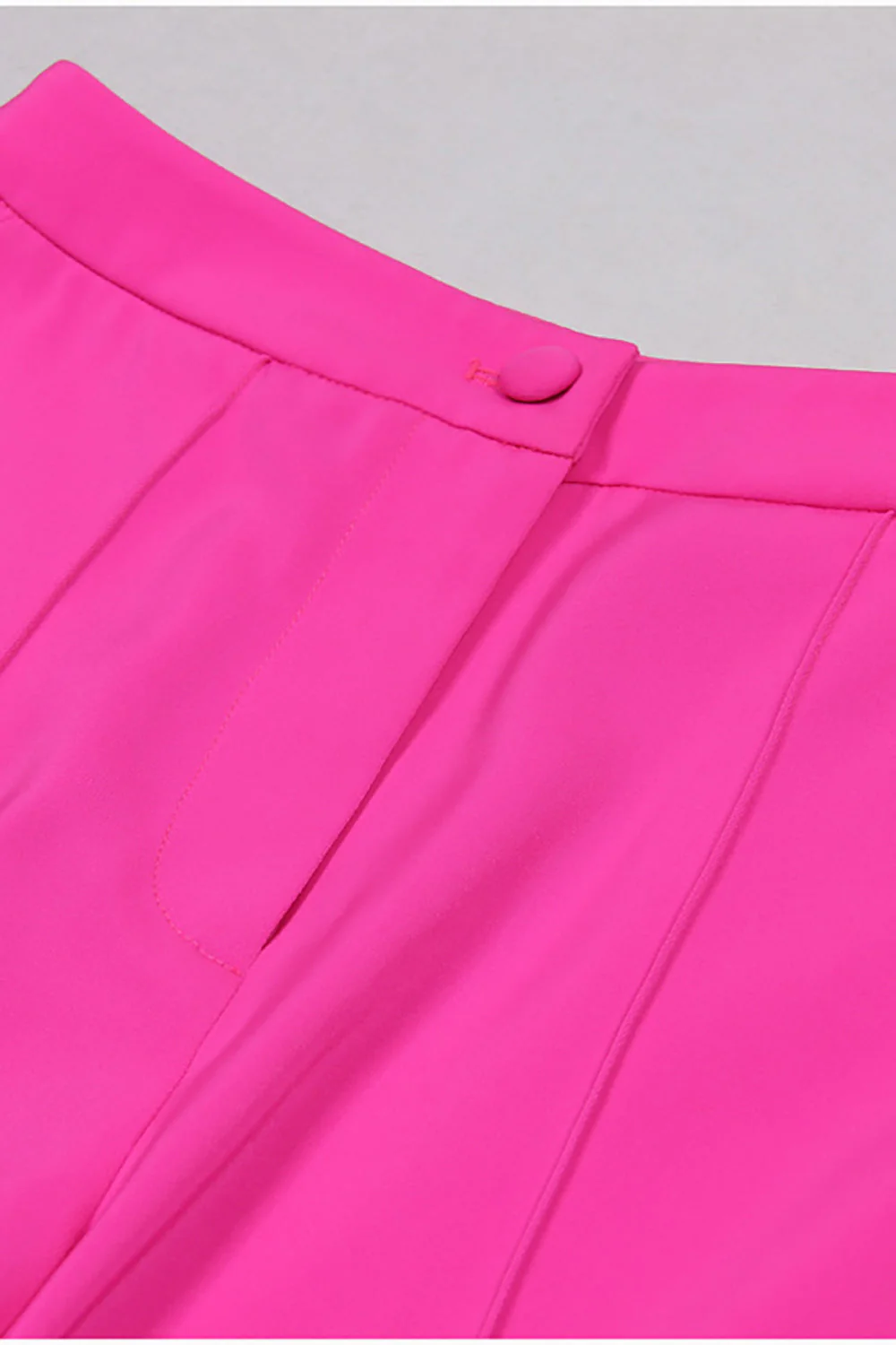 Hot Pink Peak Lapel 3 Piece Women Prom Suits - VNBITS