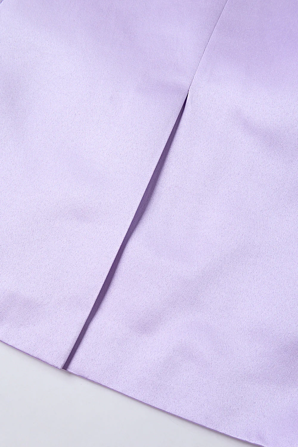Lilac Notched Lapel Slim Fitted Women's Blazer - VNBITS